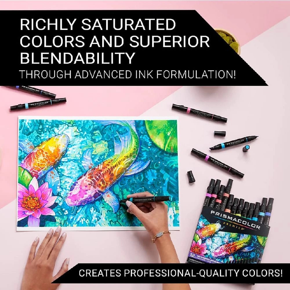 5 Prismacolor Art Markers Hyper Bright 12 Pack, 5 of 6