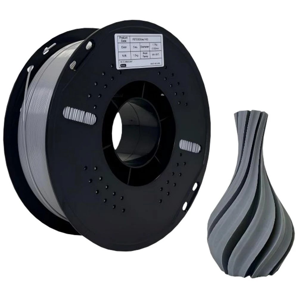 1 Keytek PETG 3D Filament Grey, 1 of 1