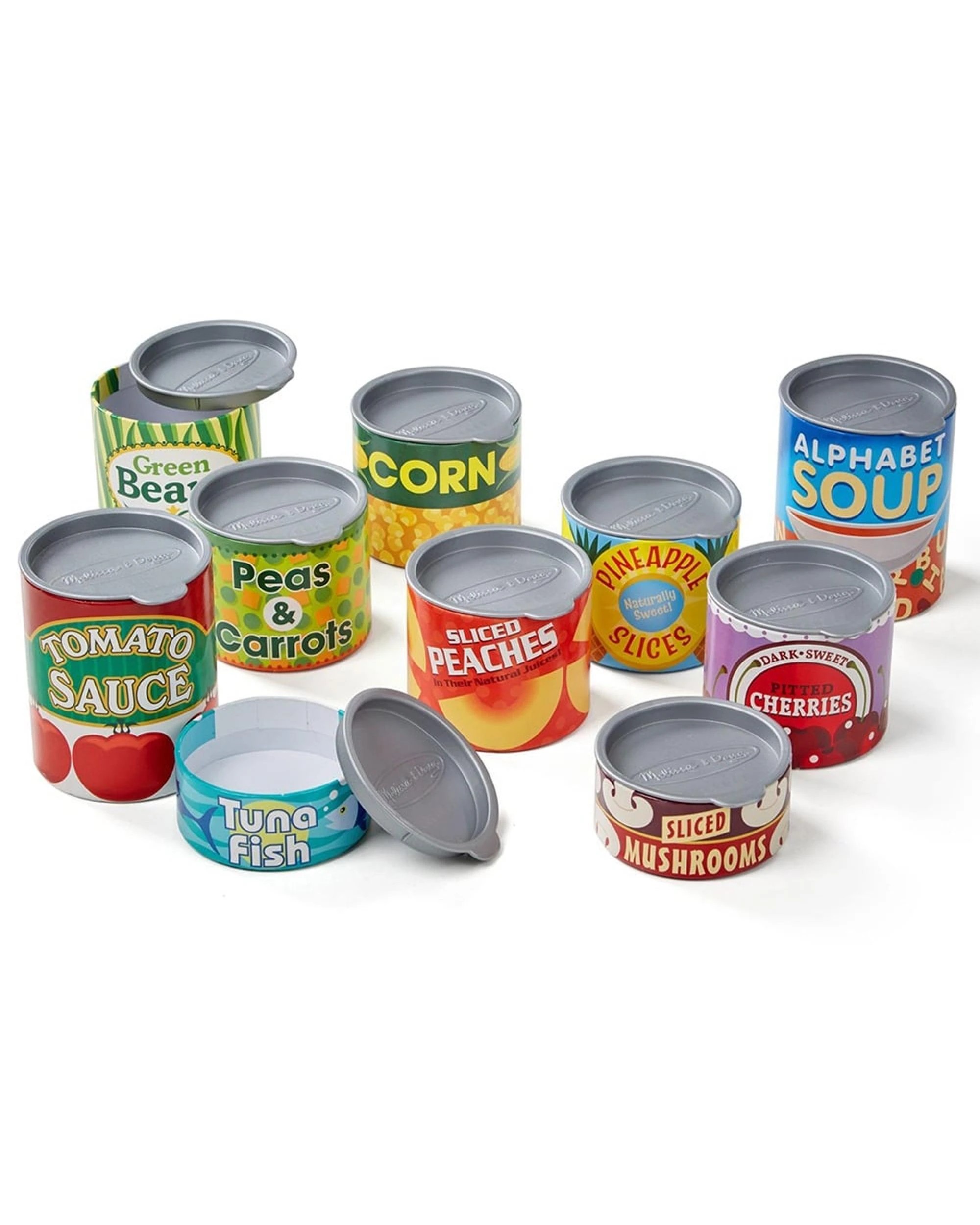 3 Melissa and Doug Let's Play House! Grocery Cans, 3 of 3