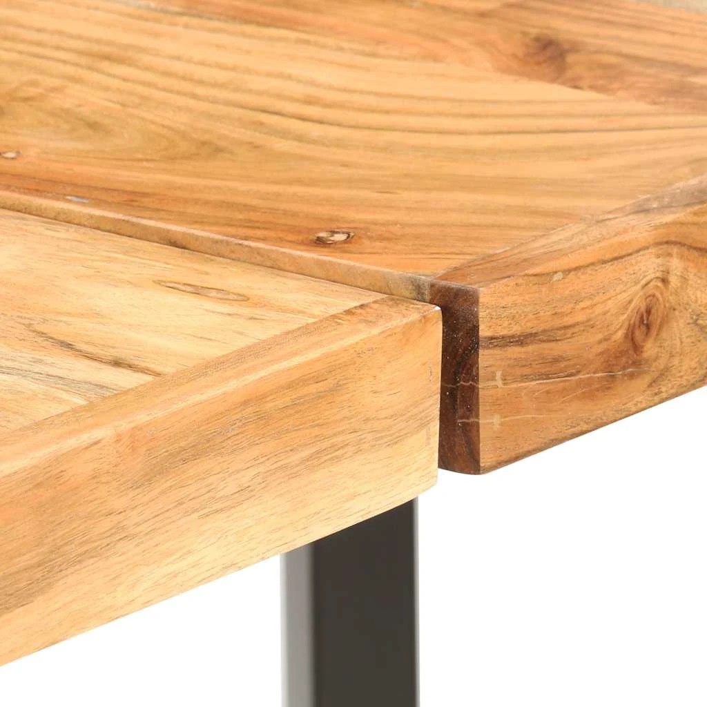 6 Vidaxl Bar Table Wooden Bar Table - Brown, 6 of 10