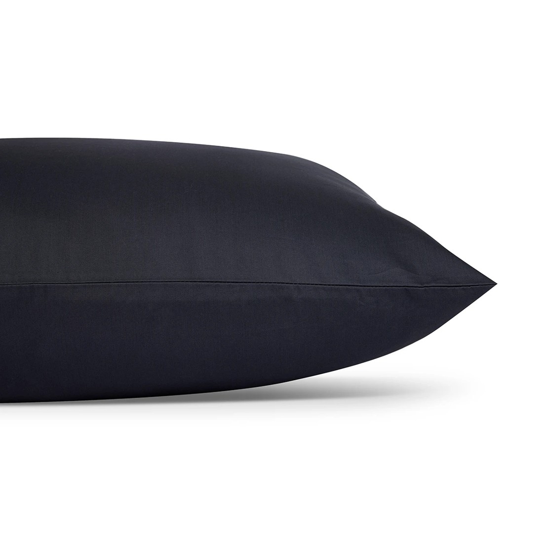 4 2 Pack 500 Thread Count Australian Grown Cotton Standard Pillowcases - Anthracite, 4 of 5