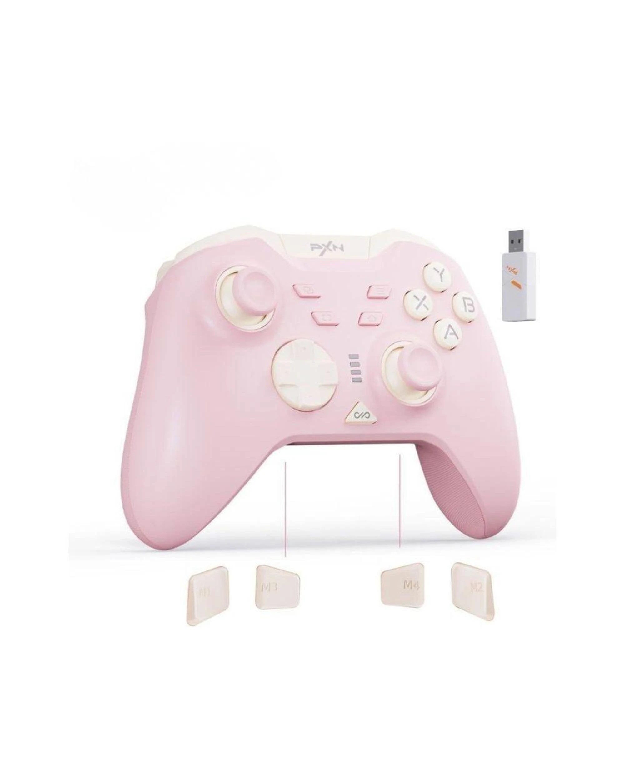 2 PXN P5 Wireless Gaming Controller 1000Hz Hall for PC Switch iOS Android Pink, 2 of 3