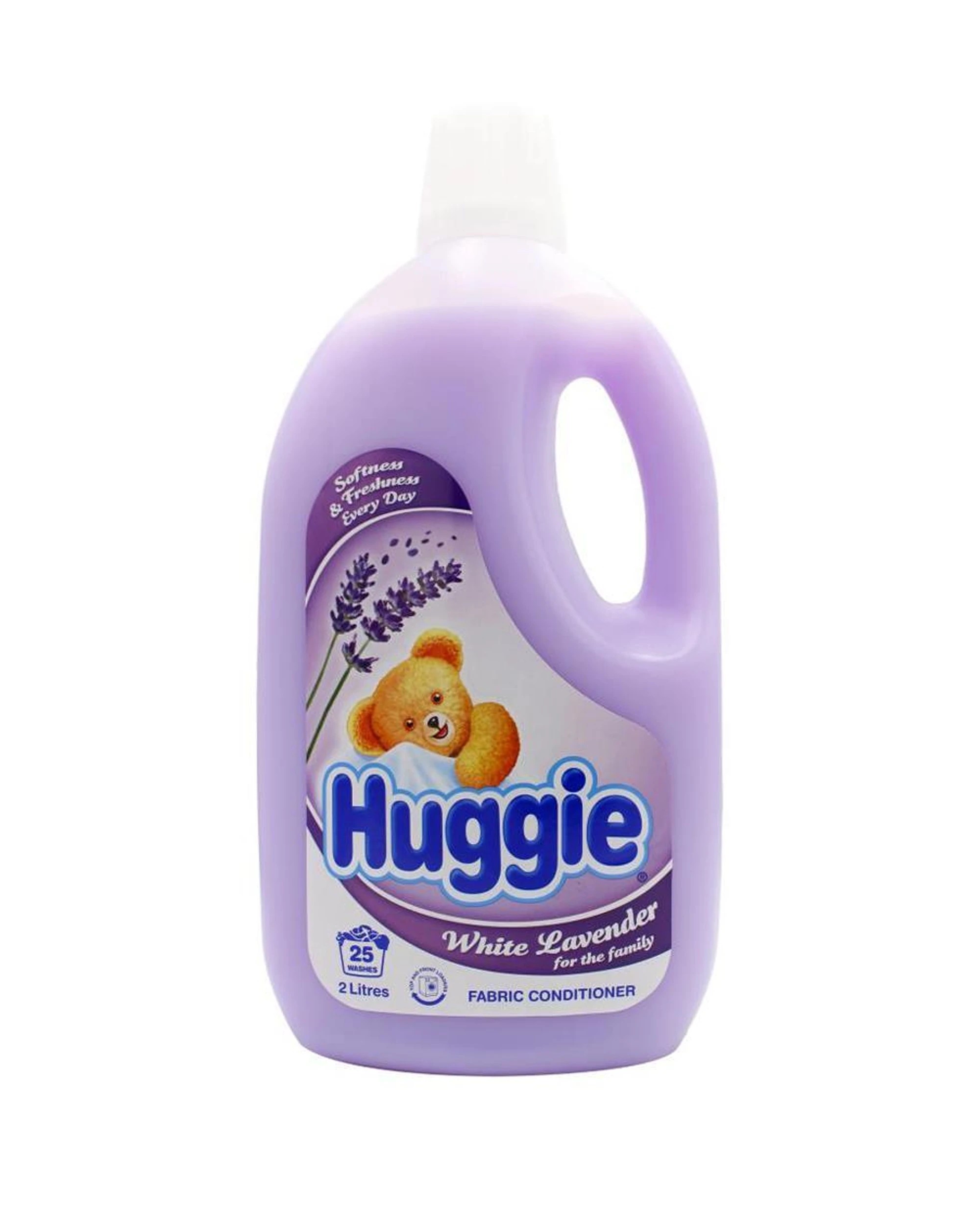 2 Huggie 6PK Fabric Conditioner White Lavender Gentle Care Formula 2L - Multi, 2 of 3