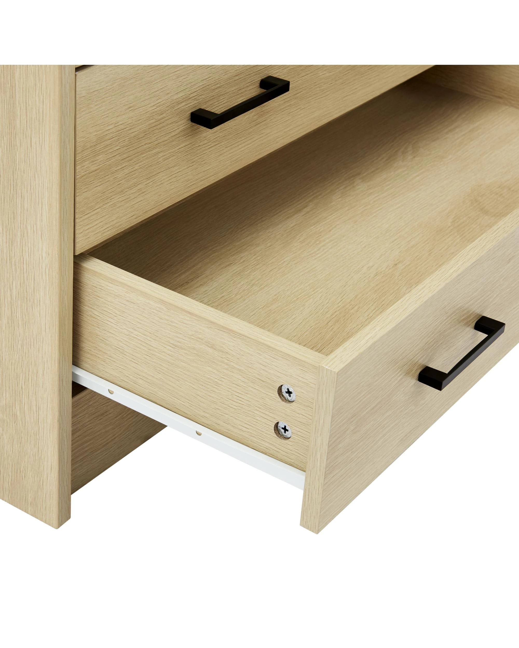 7 Kodu Wardrobe 2 Doors 2 Drawers - Natural, 7 of 10