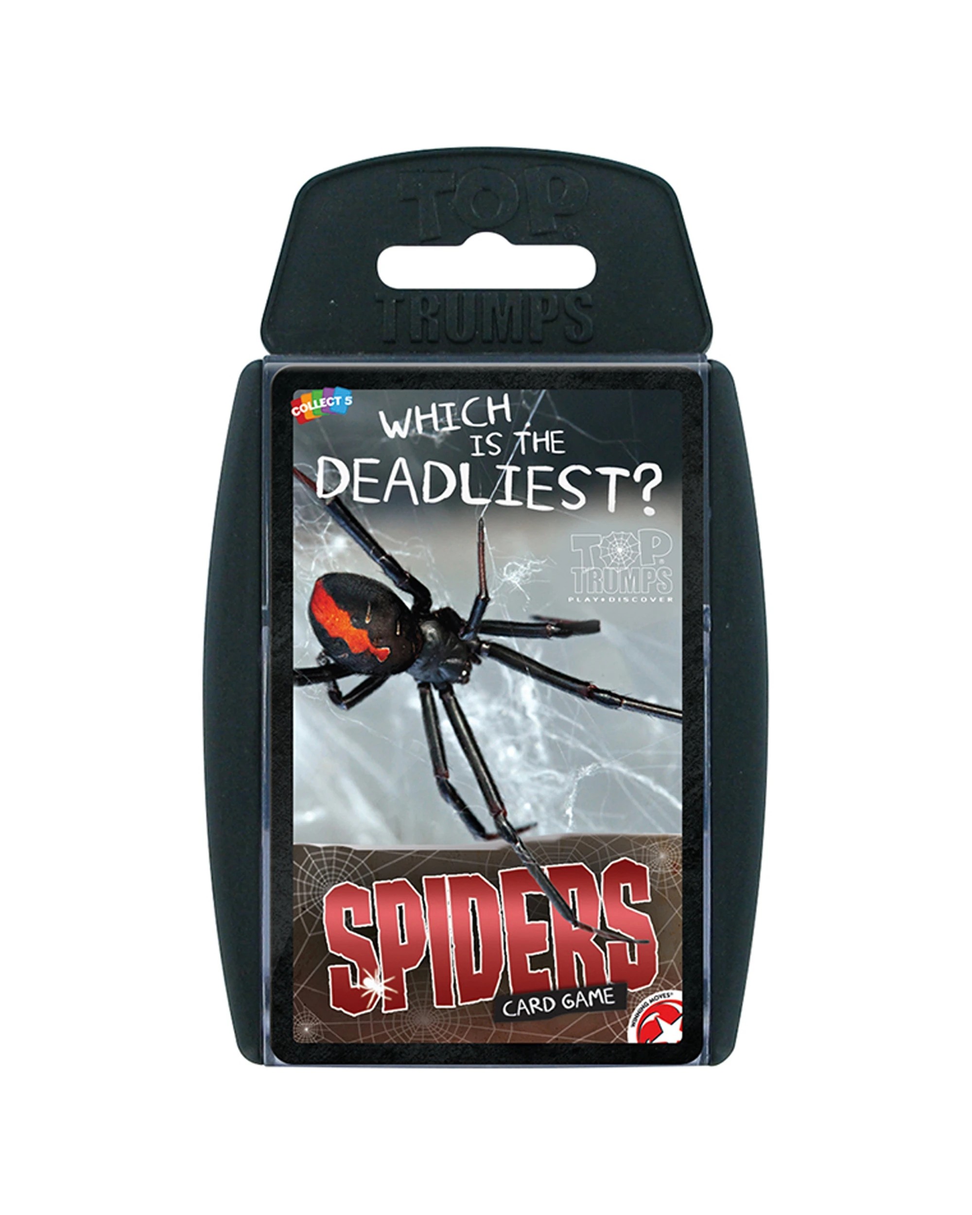 1 Top Trumps Spiders Playing Card Game Collection - Black, 1 of 4