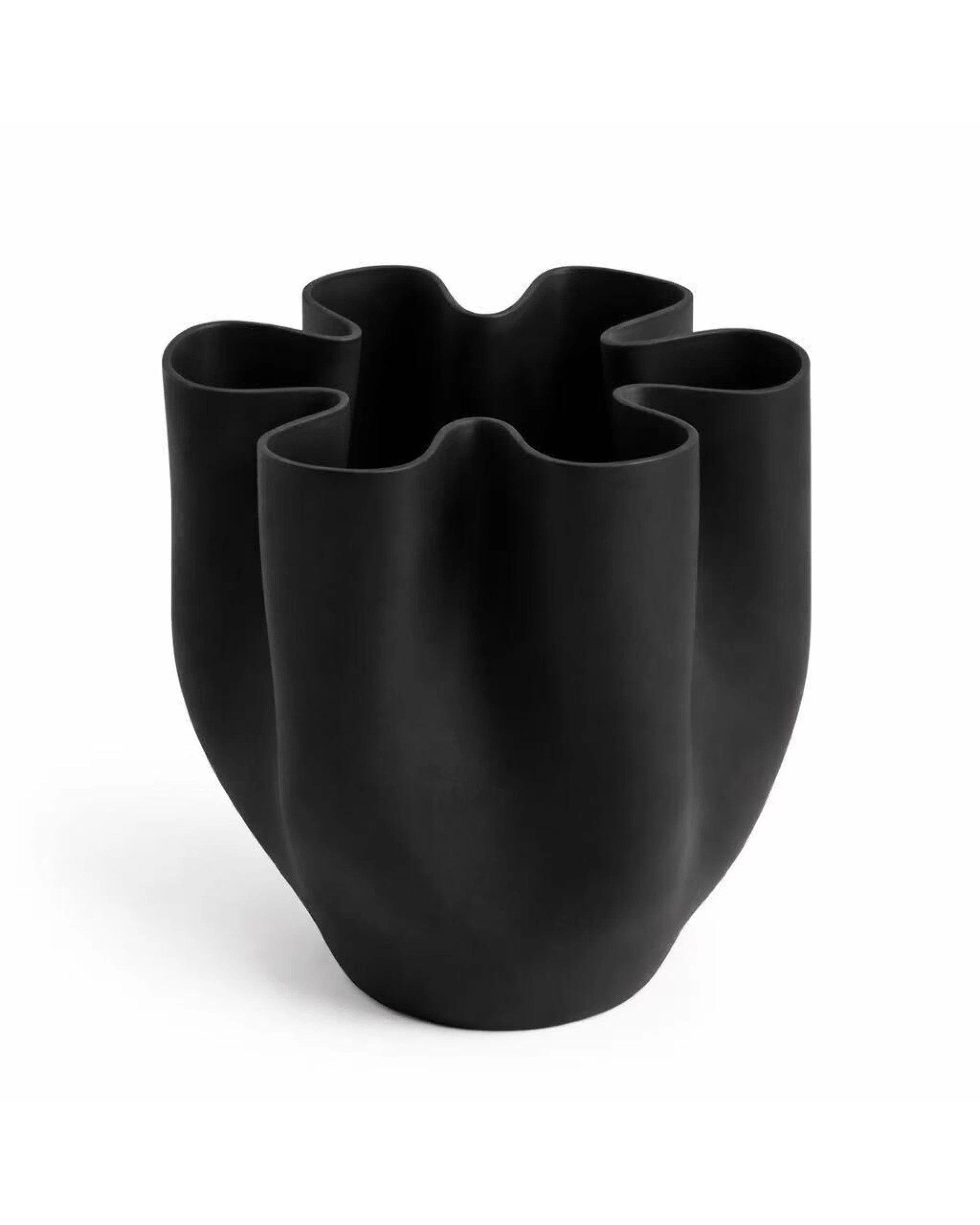 1 One Six Eight London Bailey Vase - 44cm - Black, 1 of 2