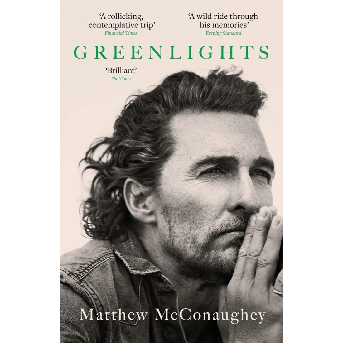 1 Greenlights by Matthew McConaughey - Book, 1 of 1