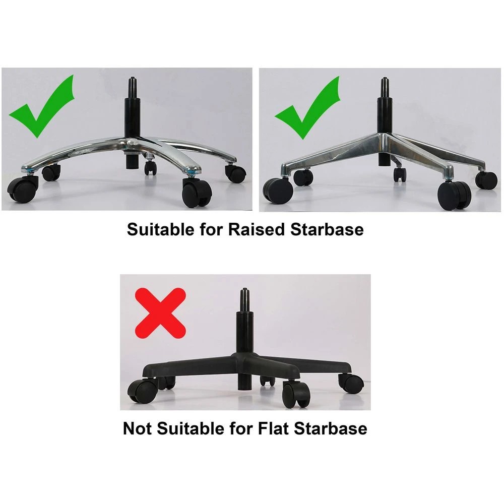 3 Chair Gas Lift for Raised Bases 160kg Black, 3 of 3