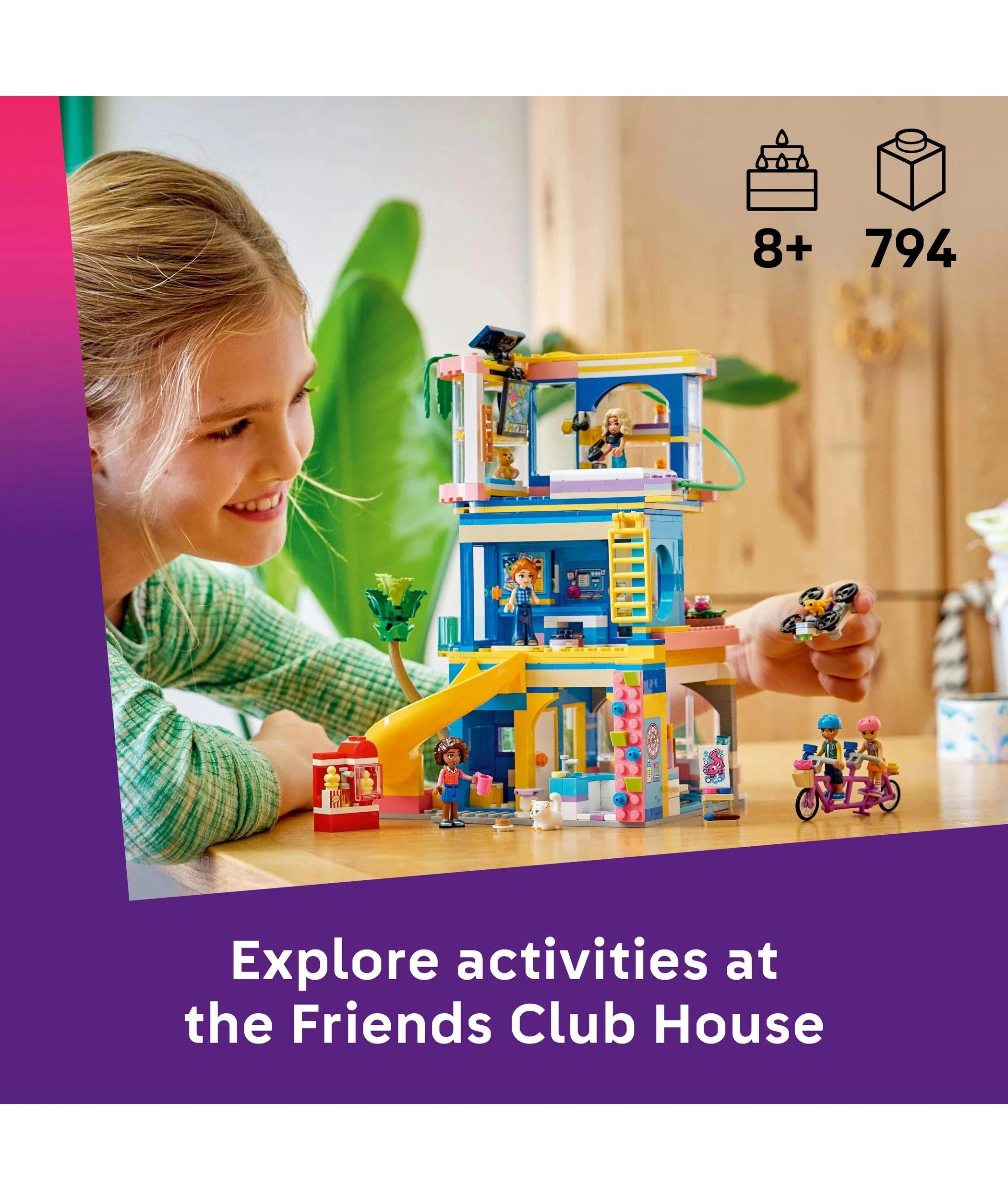 2 LEGO® Friends Heartlake City Friends Club House 42689 - Multi, 2 of 10
