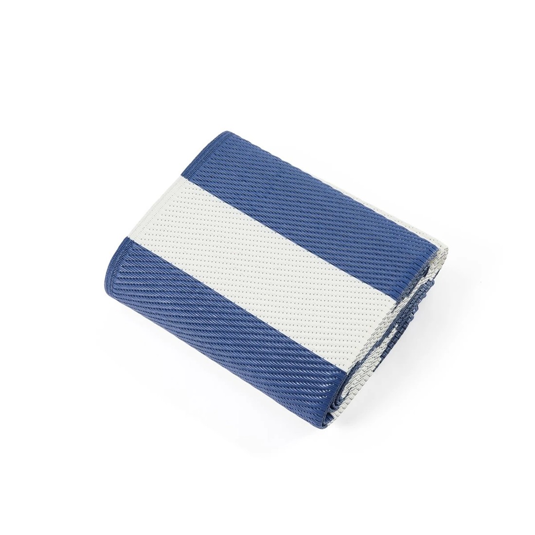 8 Woven Floor Mat - Blue Stripe, 8 of 9