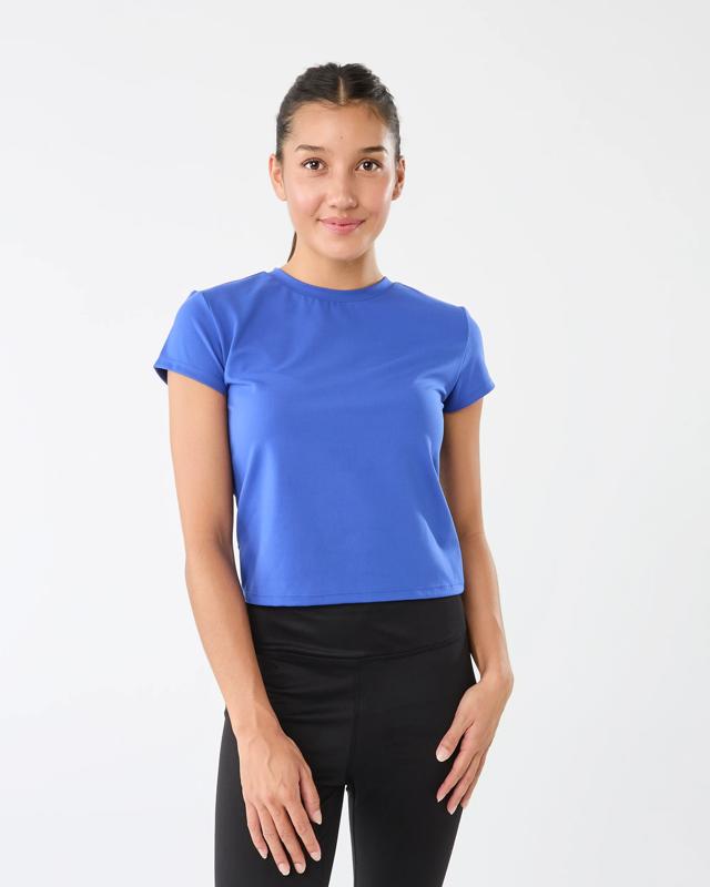 Active Womens Ultra Soft Crew Neck T-s