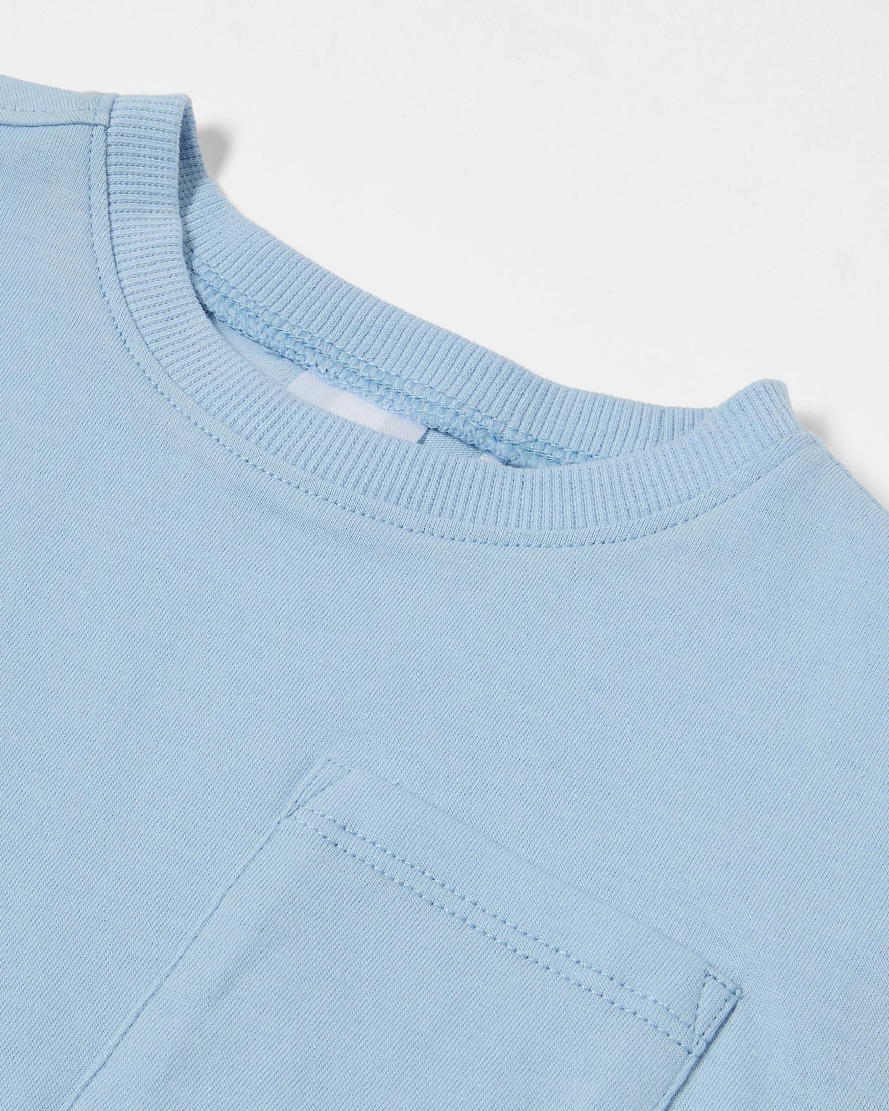 7 3 Pack Short Sleeve T-shirt BLUE STRIPES, 7 of 8