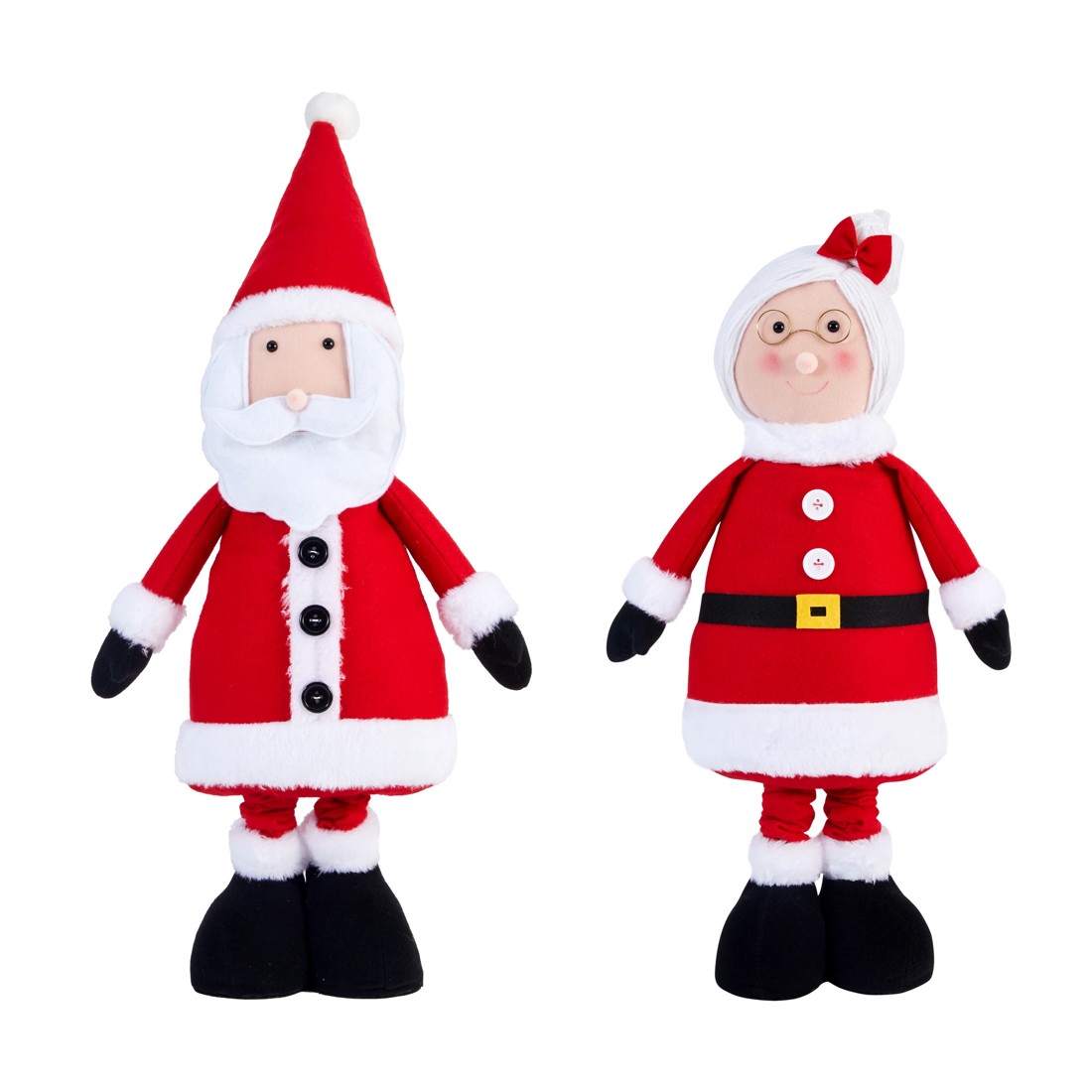 1 Spring Legs Santa or Mrs. Claus - Assorted, 1 of 5