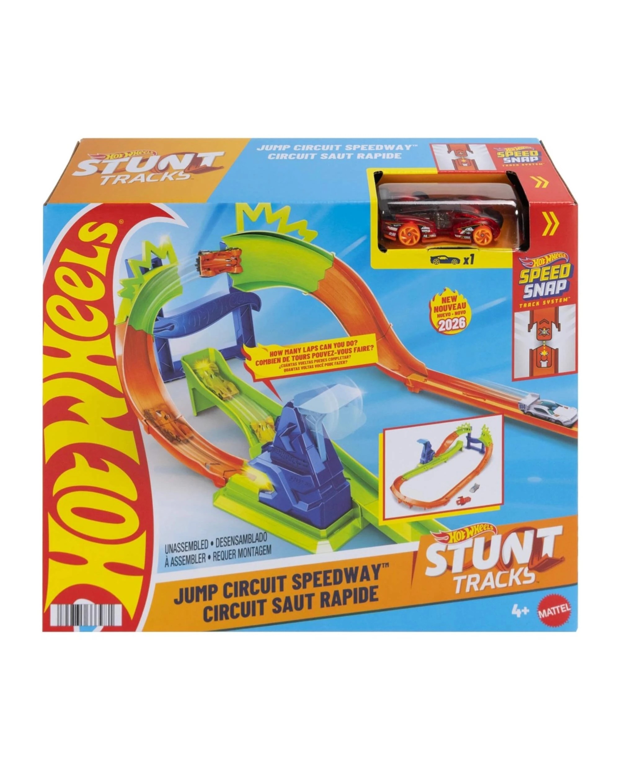 1 Hot Wheels Stunt Tracks Jump Circuit Speedway, 1 of 1