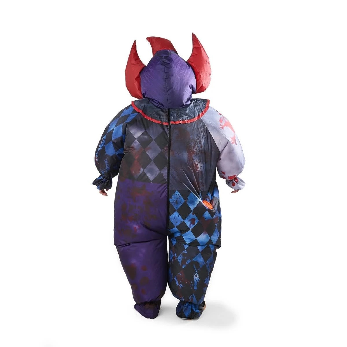 4 Inflatable Clown Costume - Adult, 4 of 8
