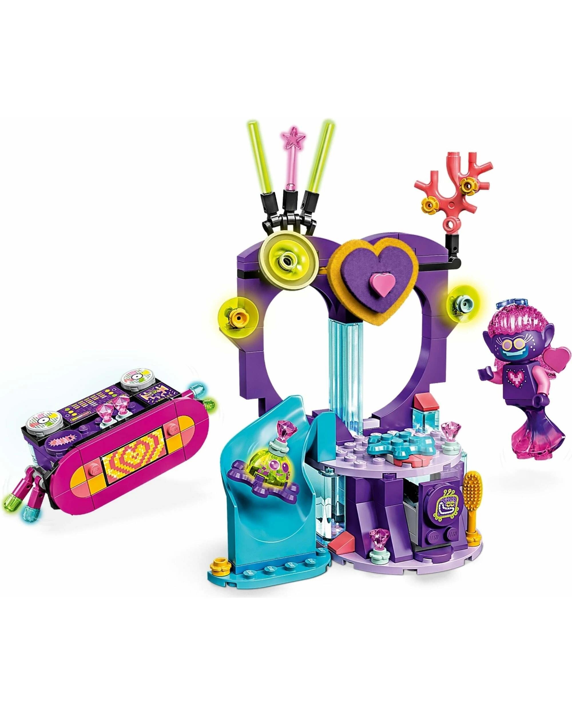 2 LEGO Trolls World Tour Techno Reef Dance Party 41250 Building Kit Awesome Trolls, 2 of 5