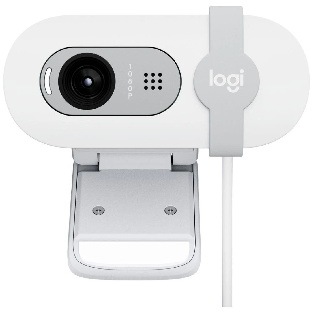 1 Logitech Brio 100 Full HD Webcam Off-White, 1 of 7
