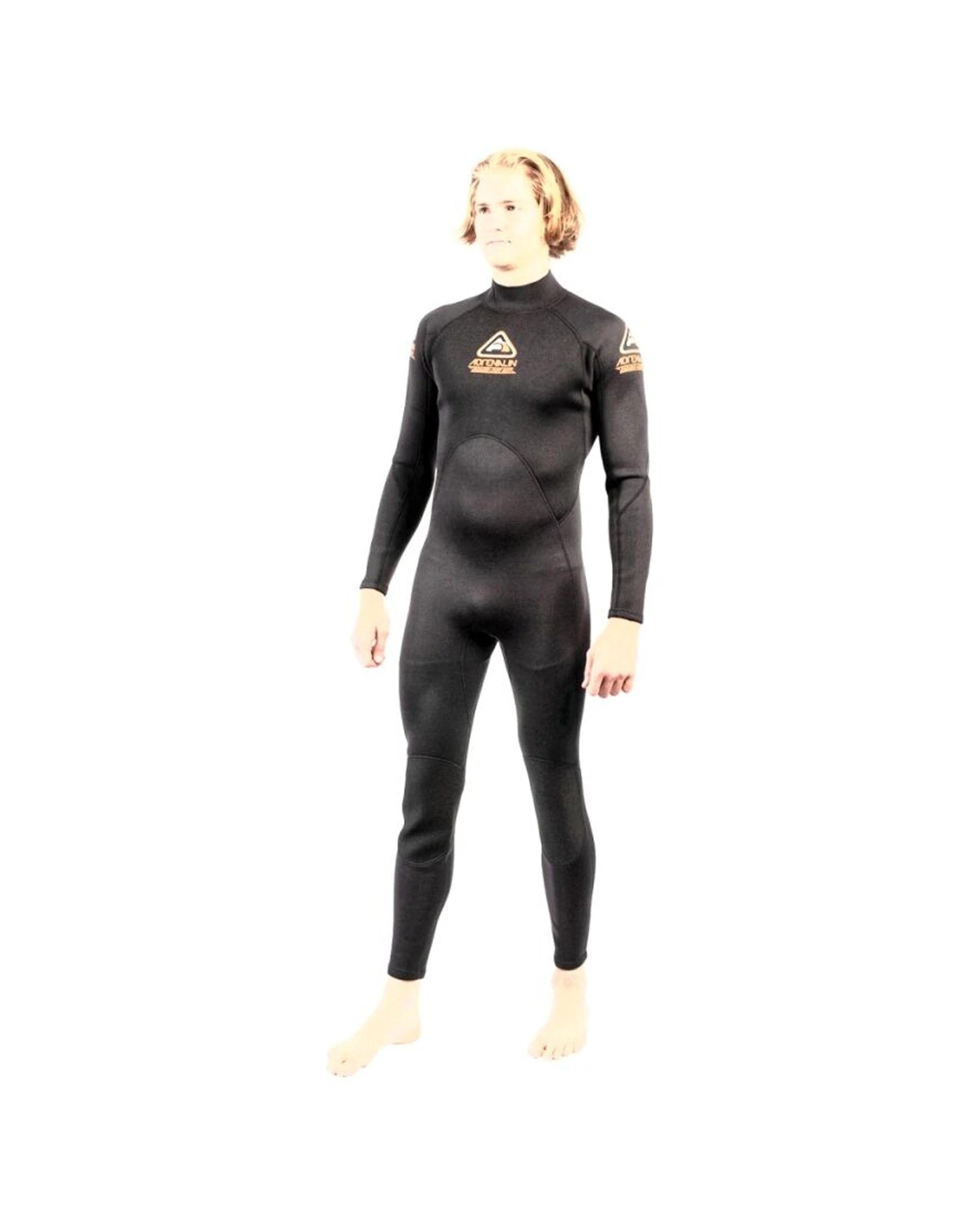 1 Adrenalin Tuff Butt Enduro Steamer Cold WaterSurf/Dive Suit - 2XL - Black BLACK, 1 of 2