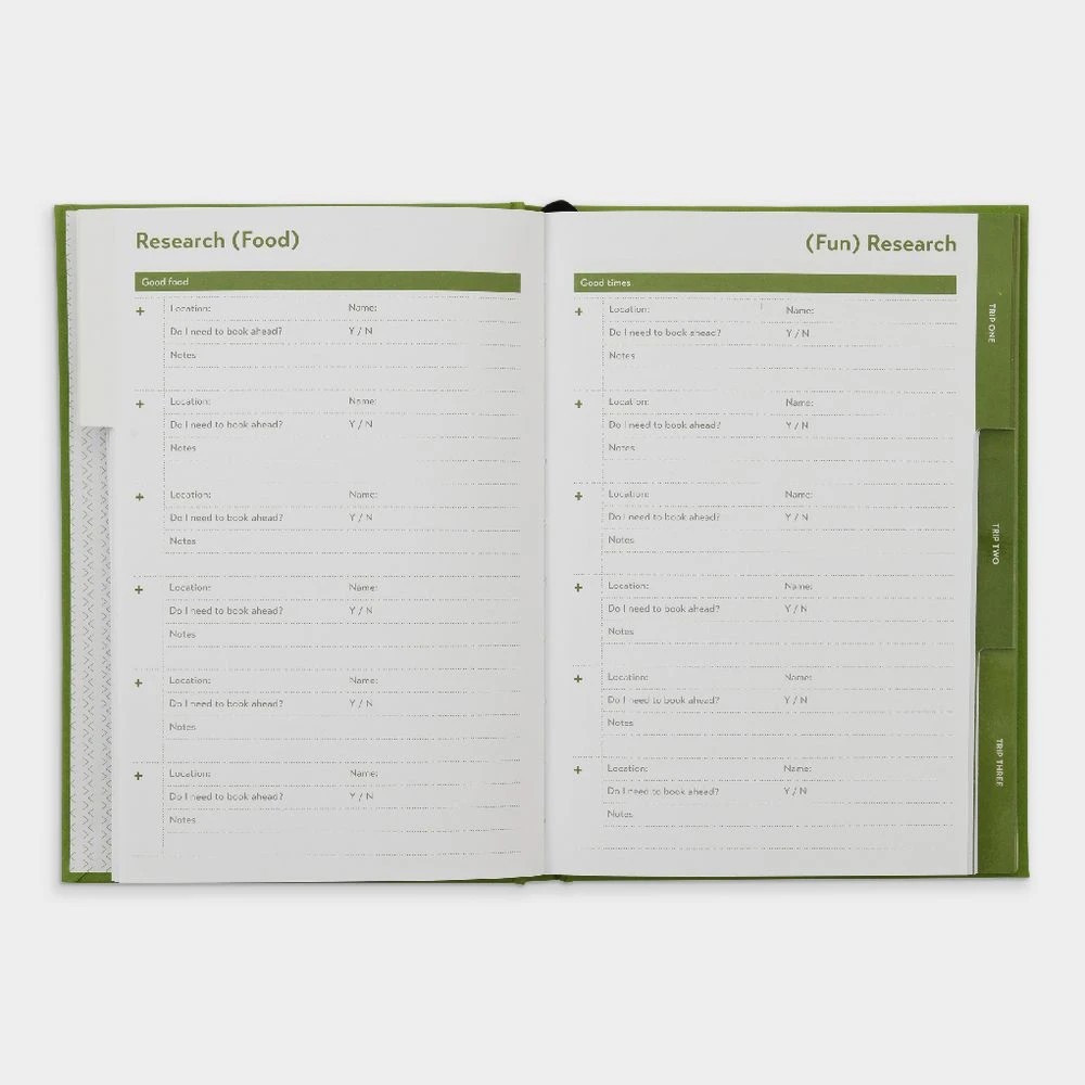 9 Otto A5 Undated Travel Planner, 9 of 10