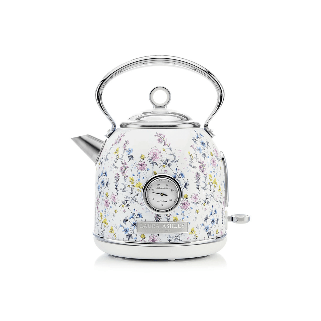 1 Laura Ashley Stainless Steel 1.7L Dome Electric Kettle With External Thermometer
 - multi, 1 of 6