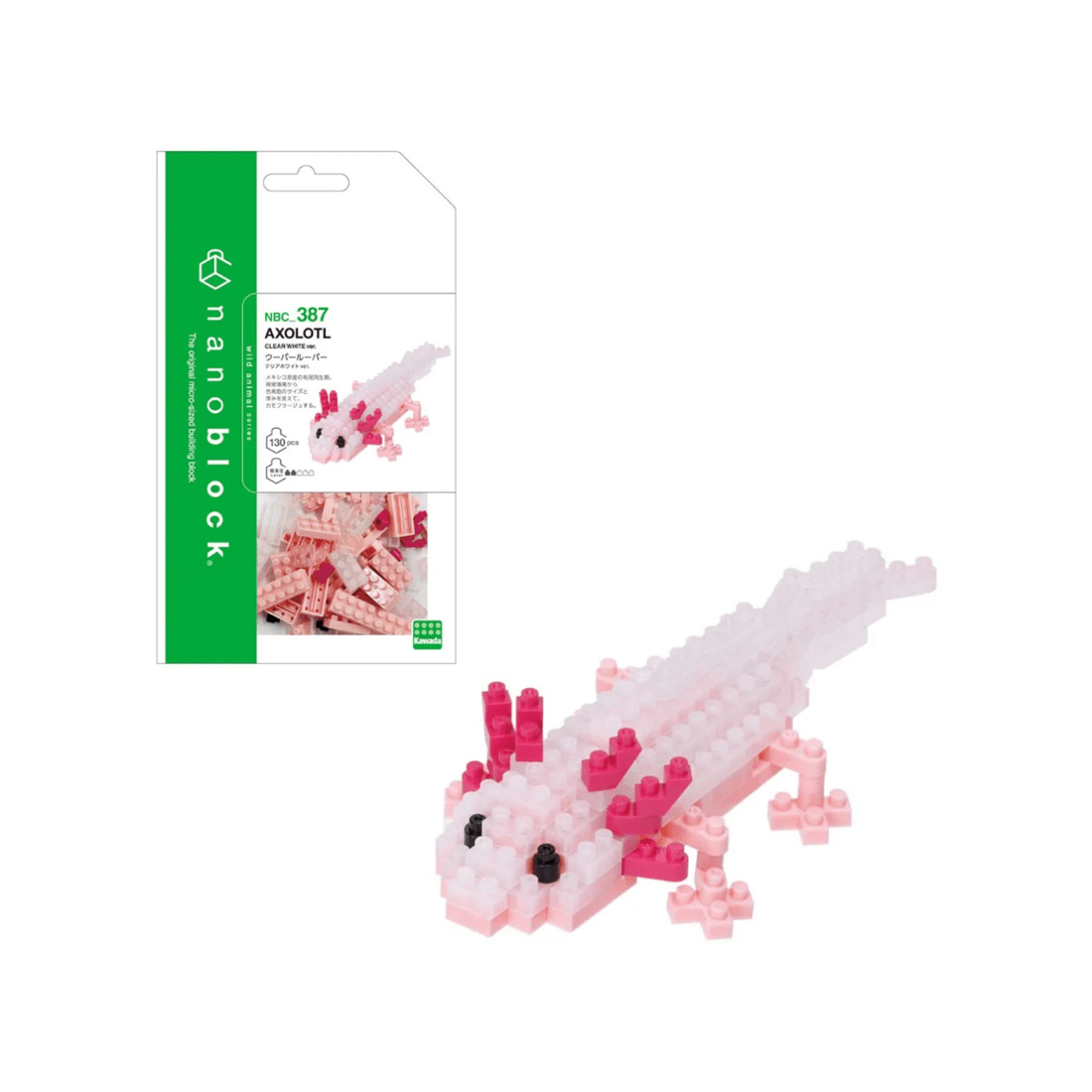 1 Kawada Nanoblock Axolotl, 1 of 4