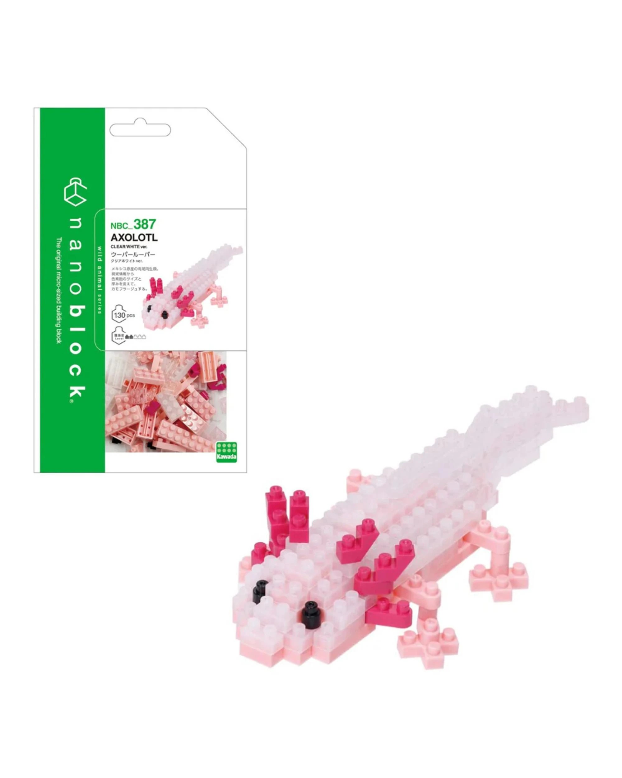 1 Nanoblock Axolotl, 1 of 4