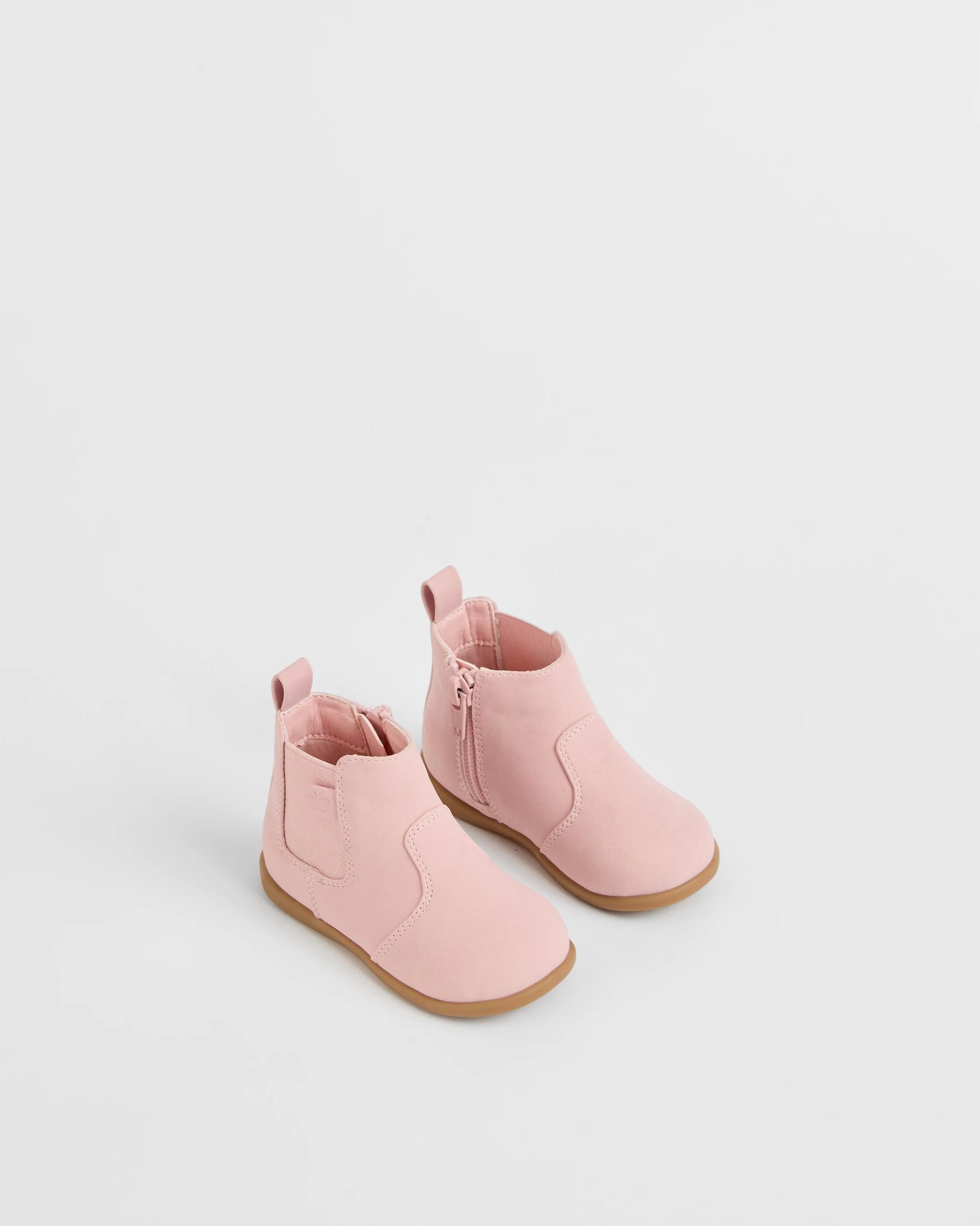 2 Target Baby Baby Chelsea Ankle Boots PINK, 2 of 3
