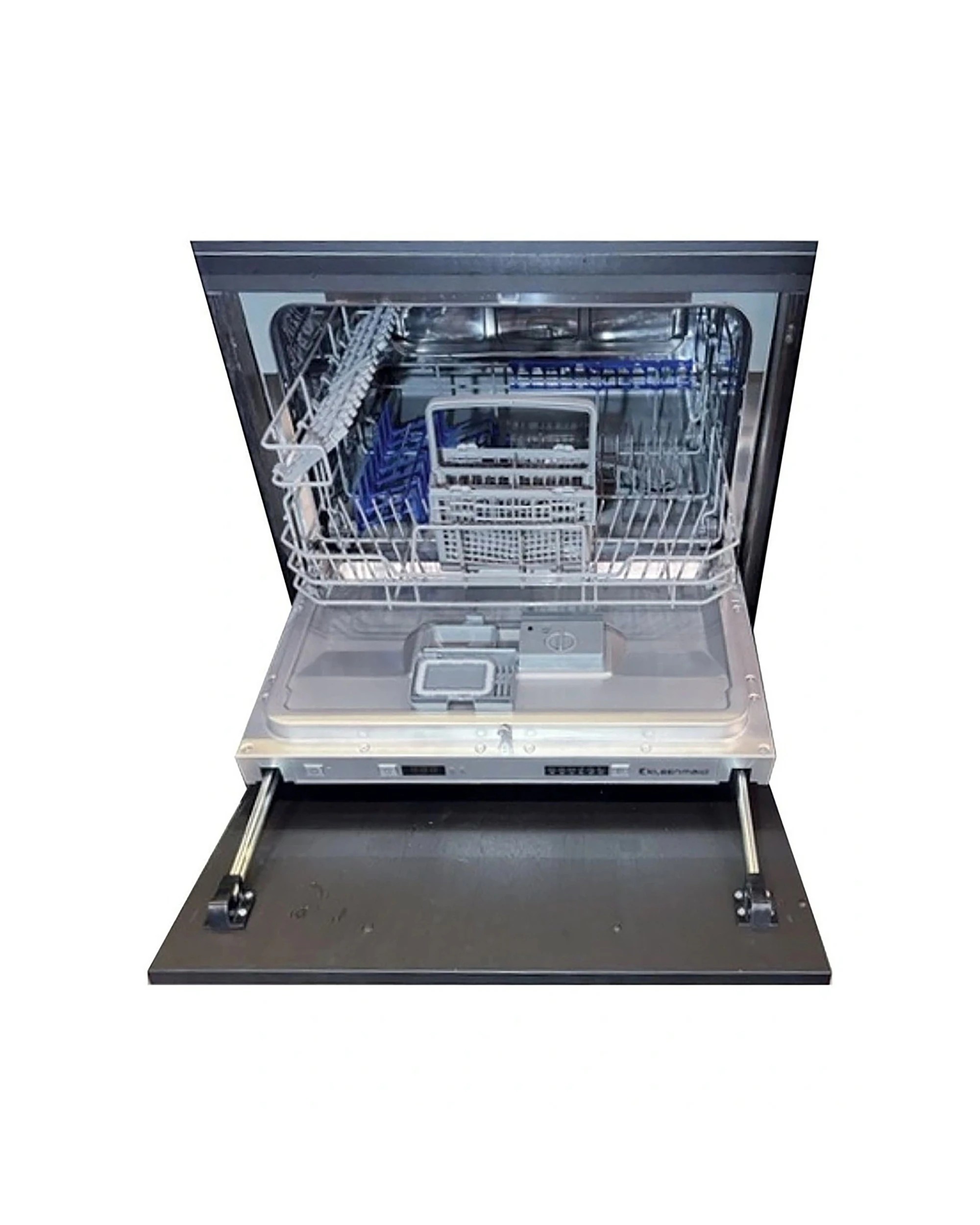 1 Kleenmaid Fully Integrated Compact Dishwasher 45cm Slimline Built-In Under Bench, 1 of 3