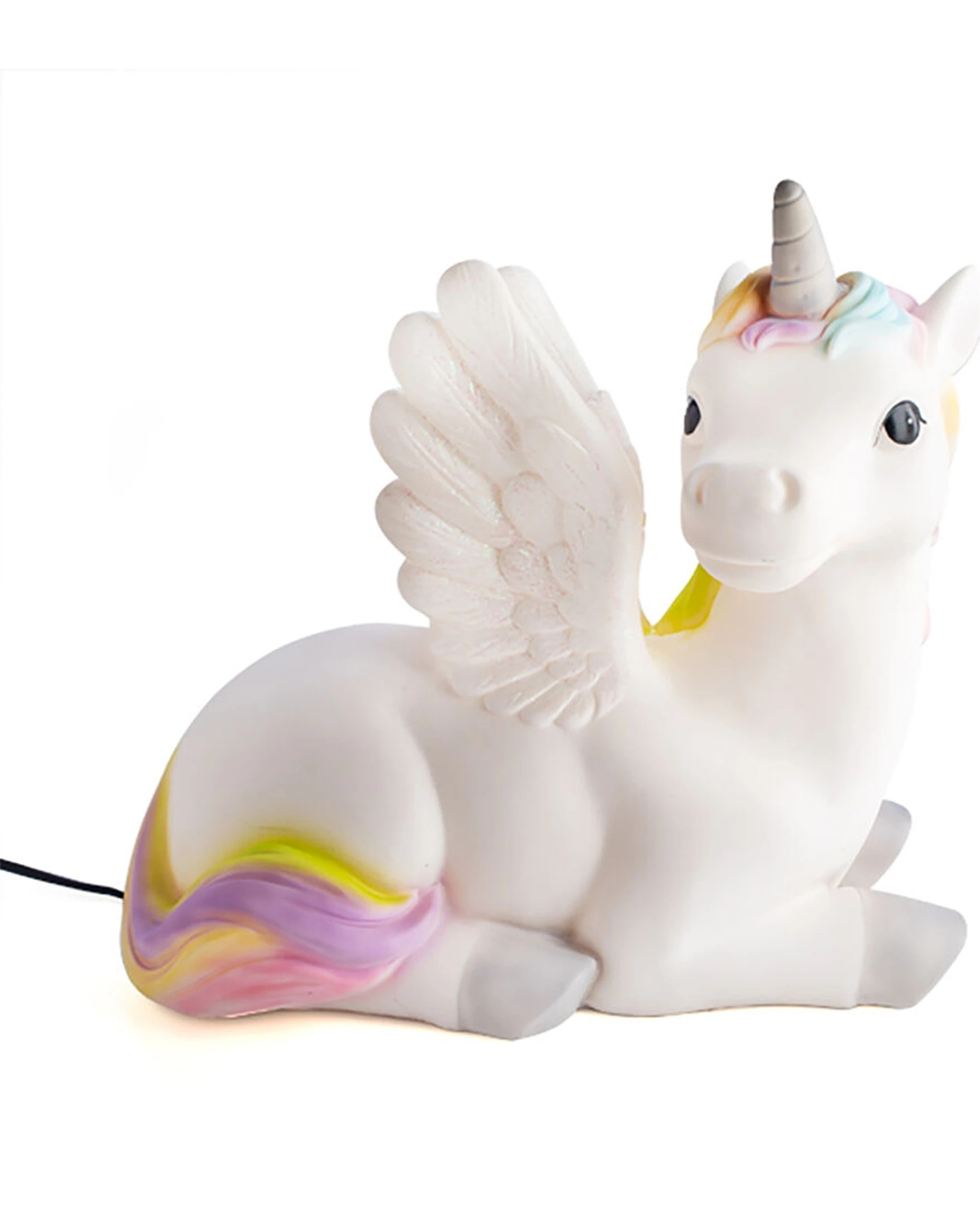 4 MDI Aus Unicorn Kingdom Giant Table Lamp Children Bedside Decor Unicorn 41x25.2x40cm - Multi, 4 of 5
