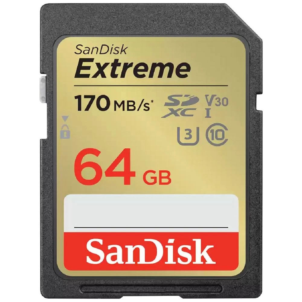 1 SanDisk 64GB Extreme SDXC Memory Card, 1 of 3