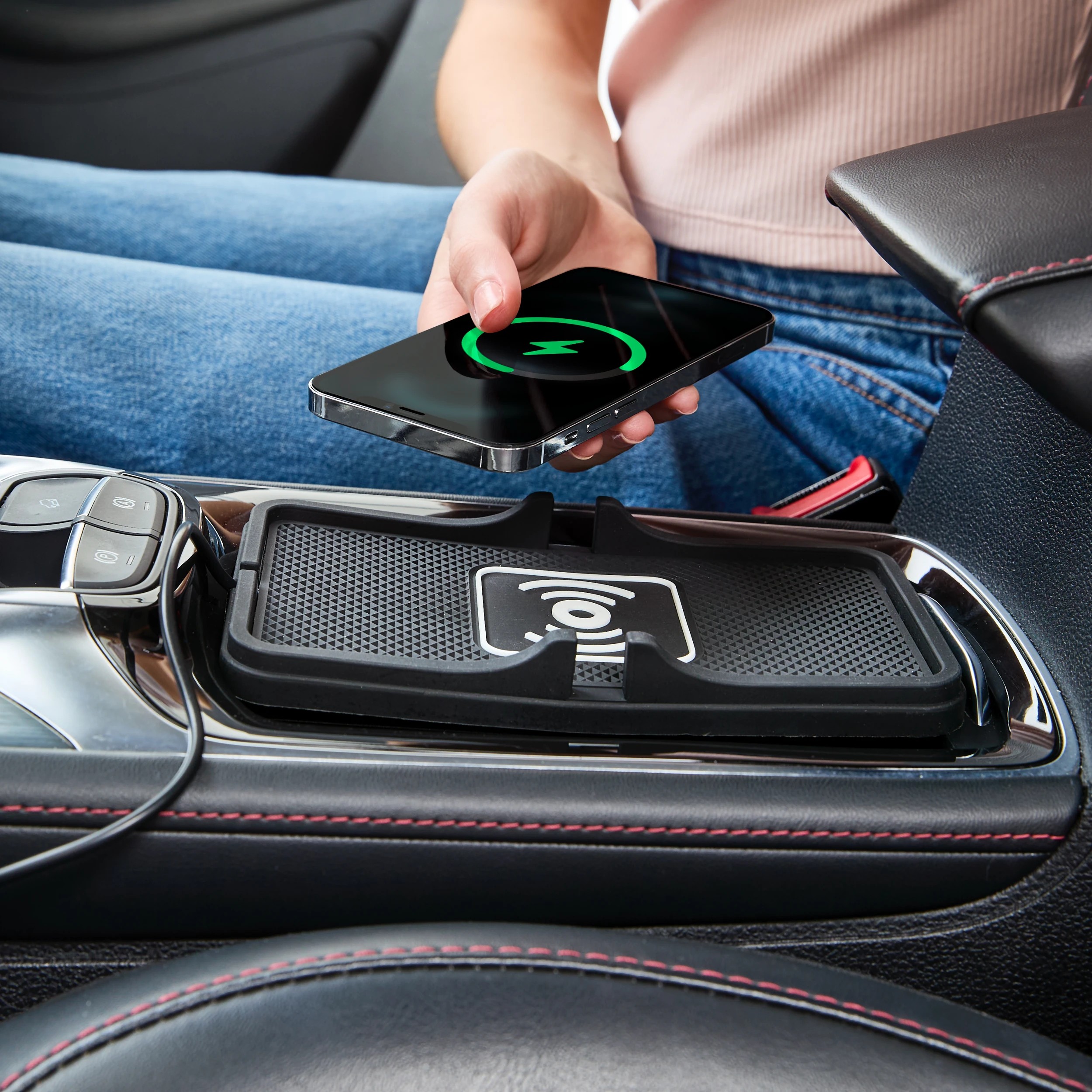 1 Wireless Car Charge Pad, 1 of 9