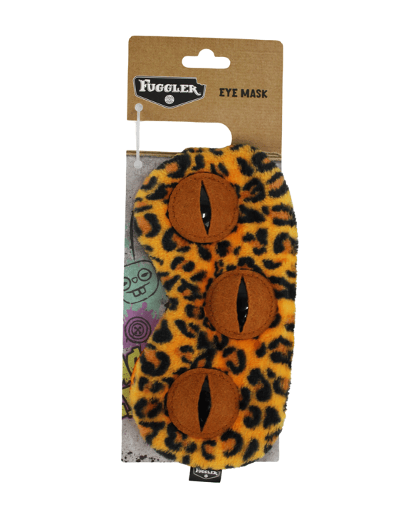 Fuggler Plush Eye Mask - Tiger Print