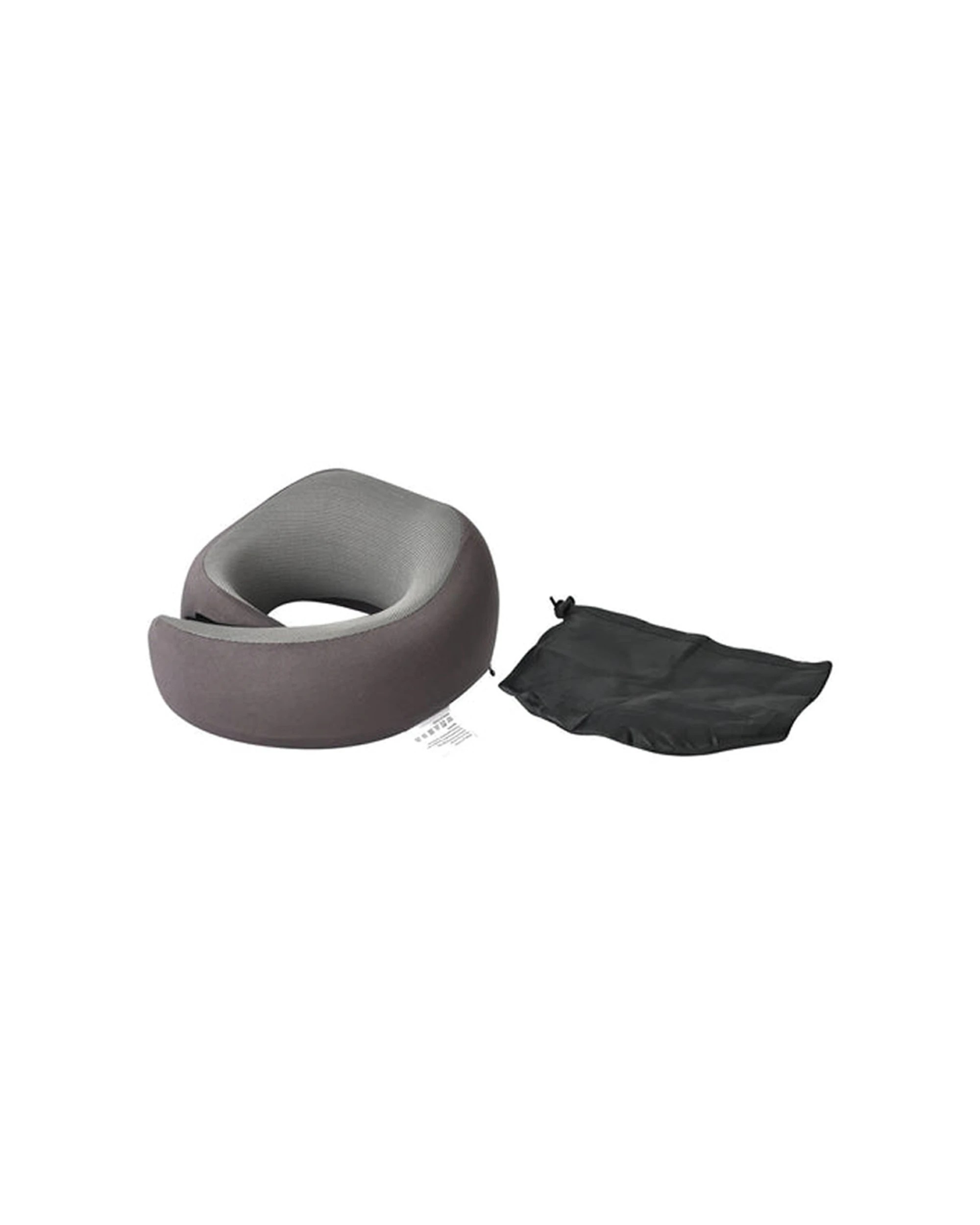5 Tosca Wrap Around Neck Pillow Ergonomic Travel Support Cushion - Grey, 5 of 6