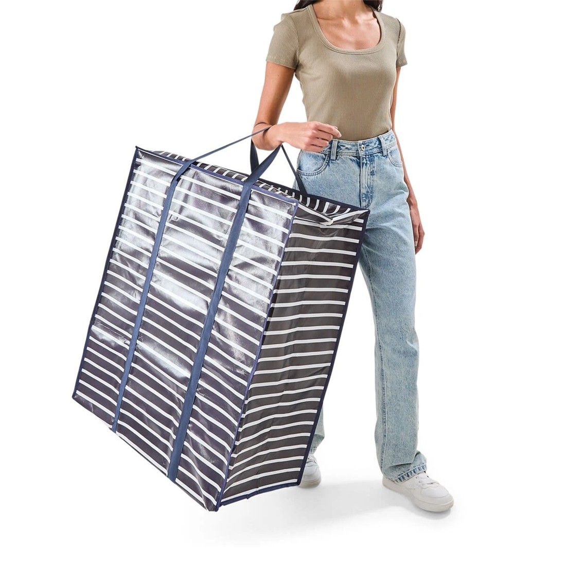 6 Jumbo PP Shopping Bag - Assorted, 6 of 10