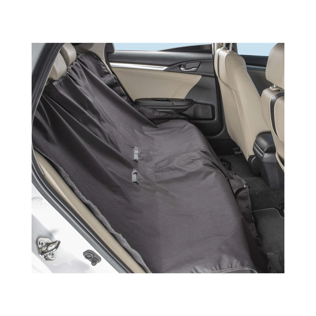 4 BR Pets Waterproof Pet Car Back Seat Cover and Hammock Protector, 4 of 7