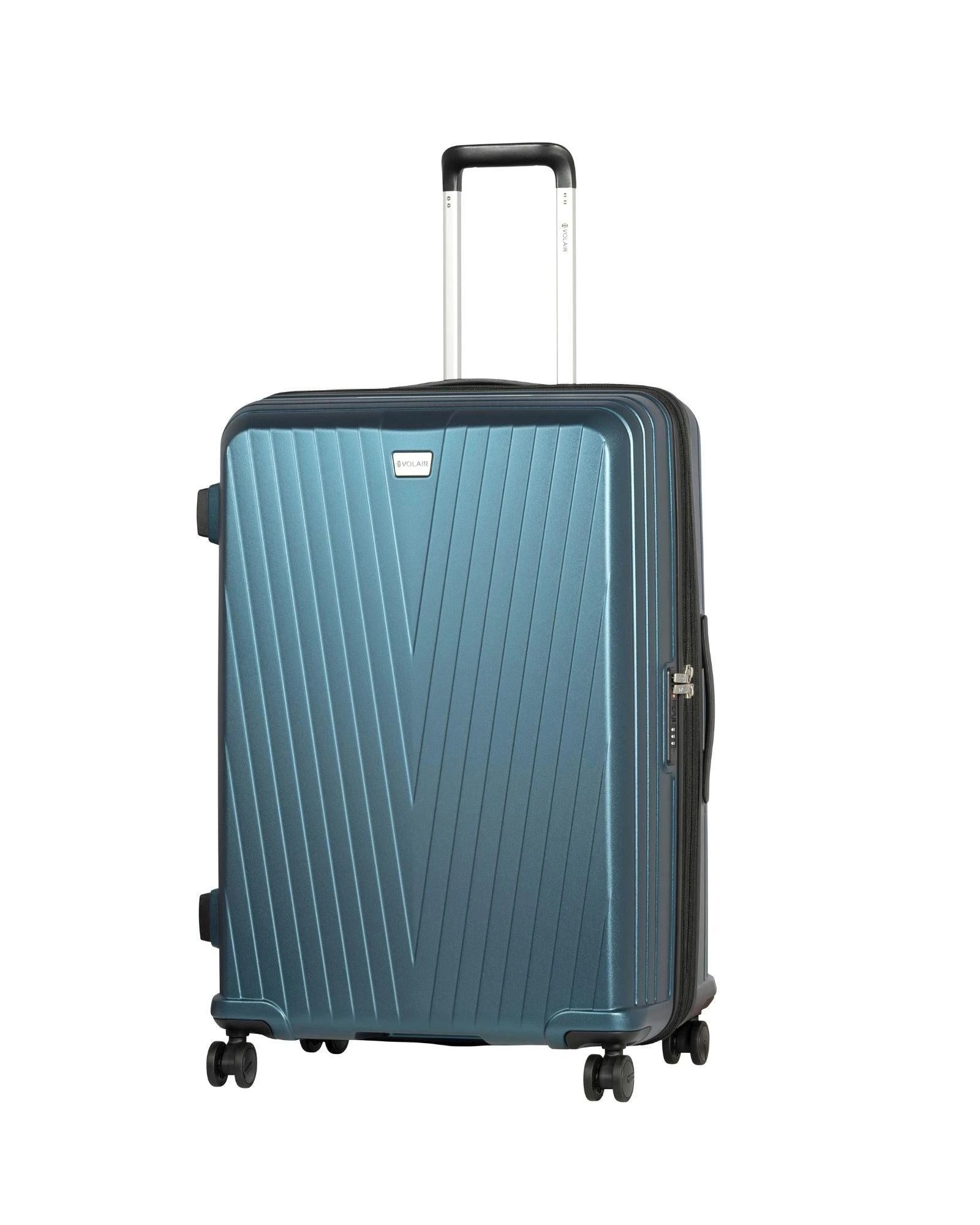 Volair Vmax Expandable Hardside Large Spinner Suitcase - 78cm - Blue ...