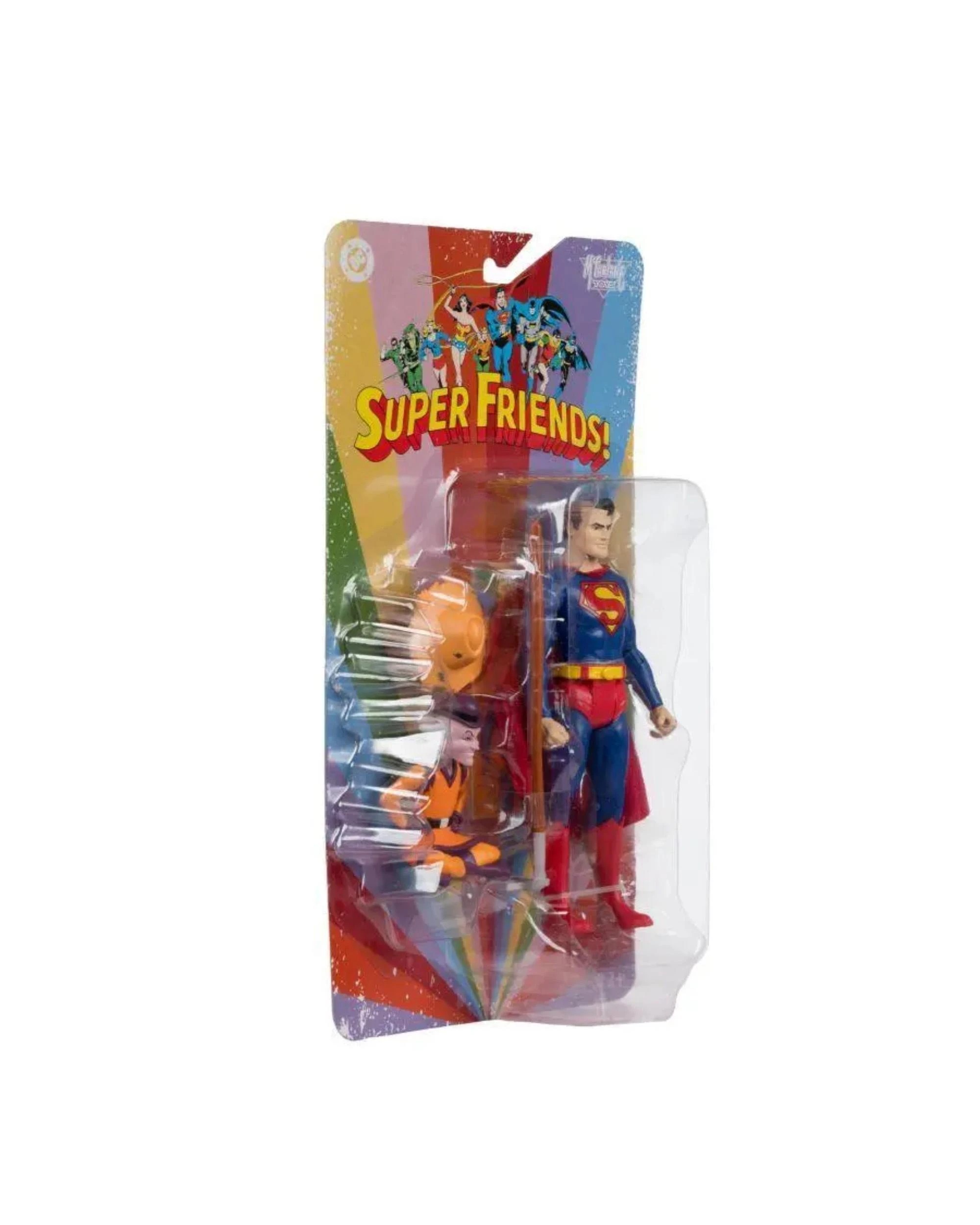 8 DC Comics Retro Super Friends Farmer Superman and Mr Mxyzptlk 6 inch Action Figure, 8 of 9