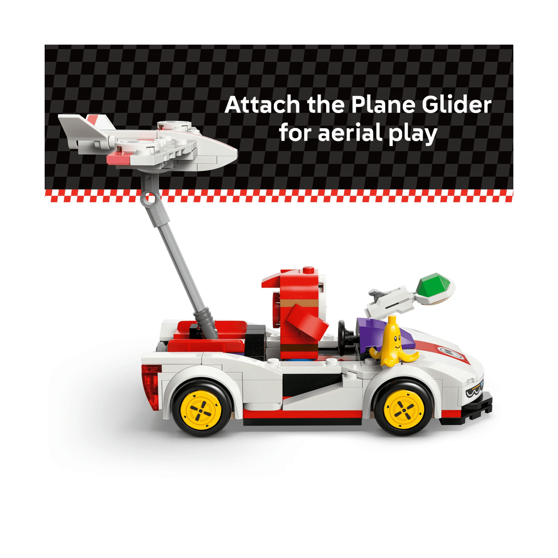 8 LEGO Super Mario: Mario Kart - Shy Guy & P-Wing 72045, 8 of 11