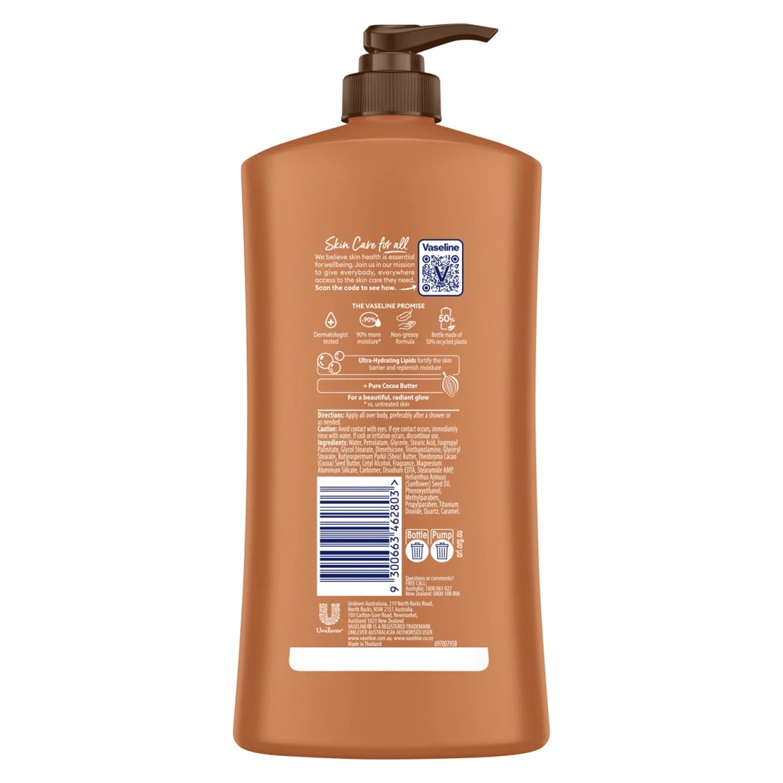 2 Vaseline Intensive Care Cocoa Glow Body Lotion 750ml, 2 of 9