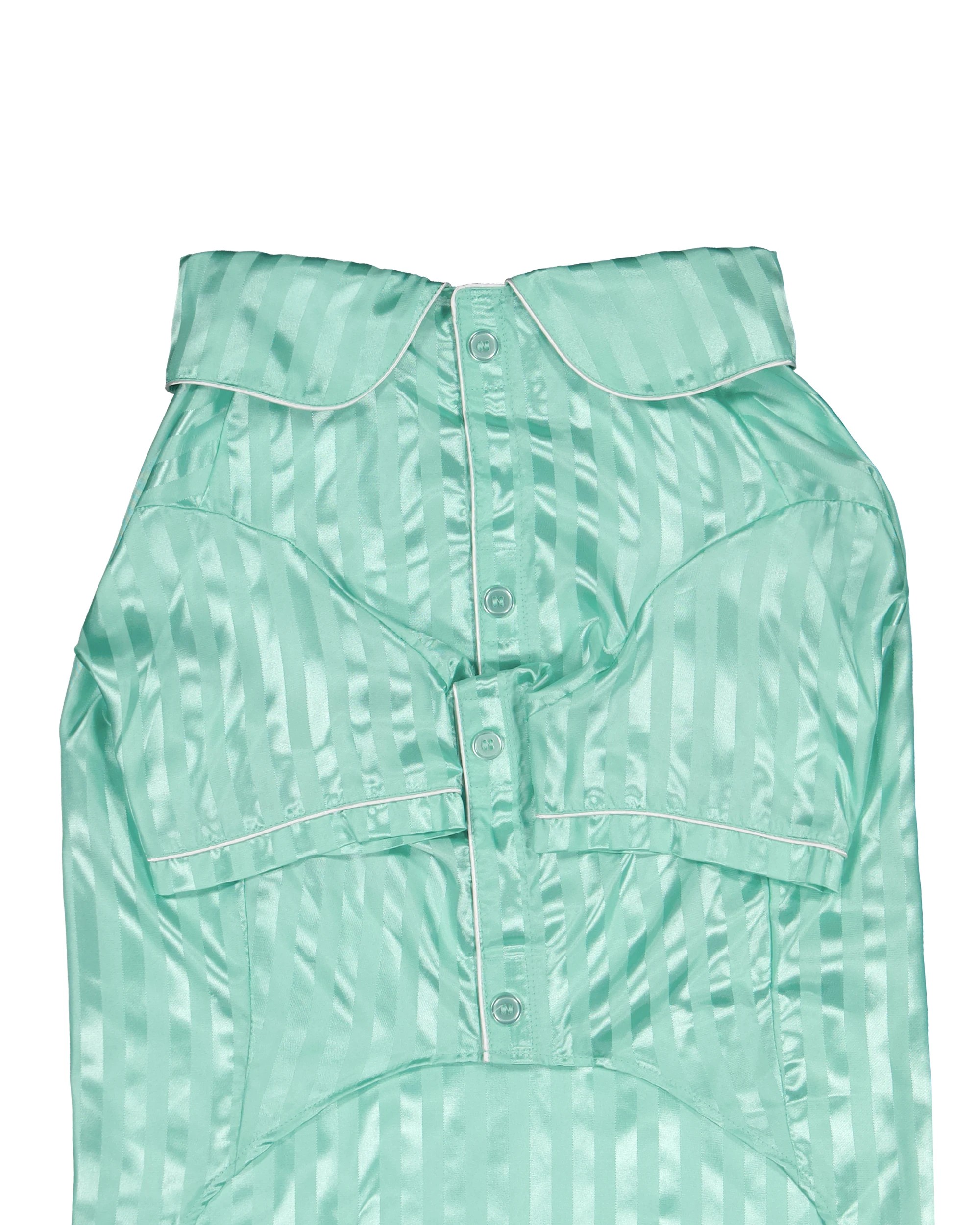 7 Pet Satin Pyjamas - Extra Extra Large, Aqua, 7 of 9