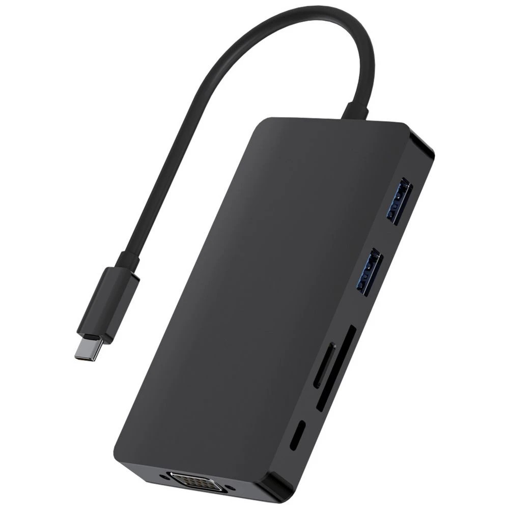 2 J.Burrows USB-C to 9-in-1 Multi Port Dock with DP1.4 Alt Mode, 2 of 3