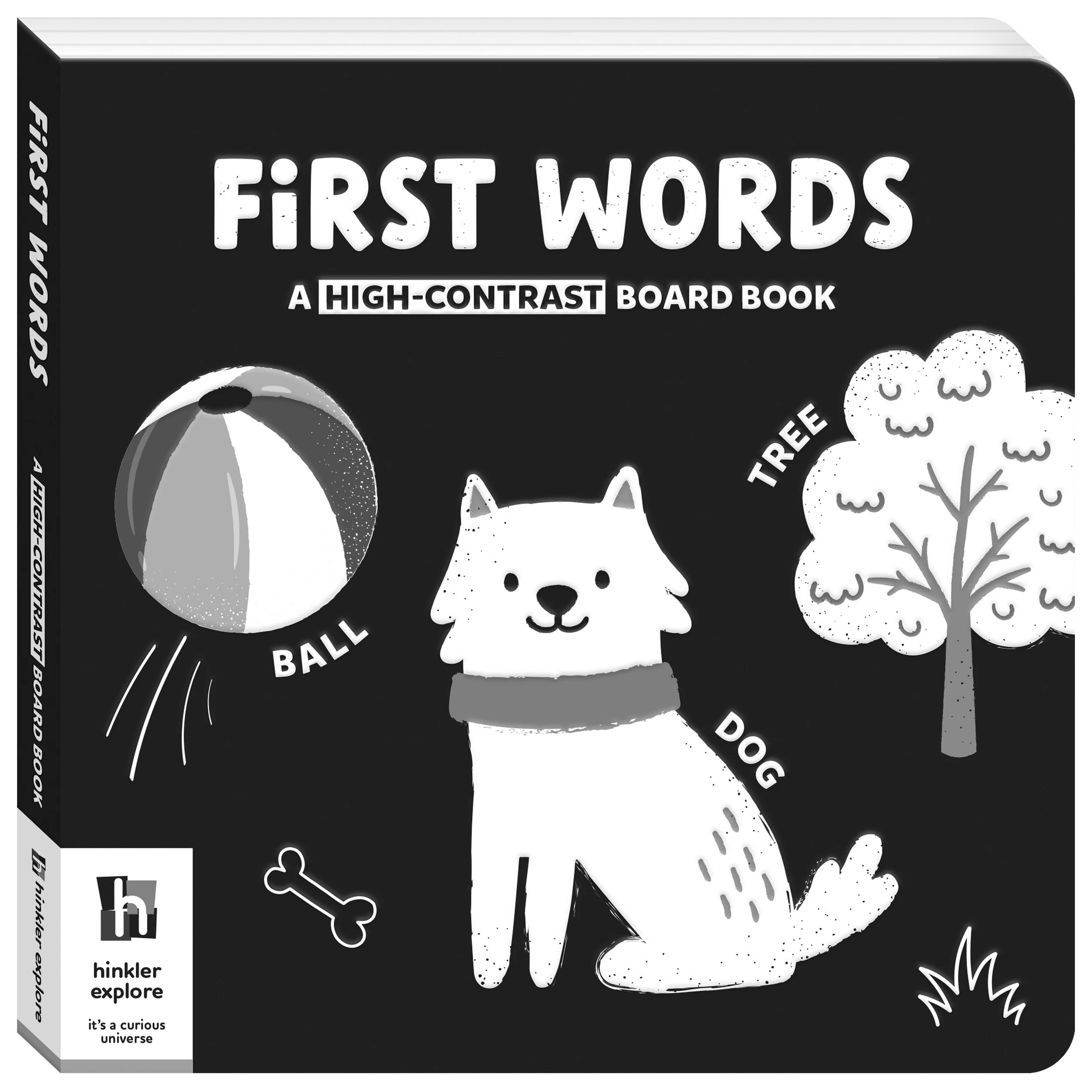 1 First Words A High-Contrast Board Book, 1 of 5