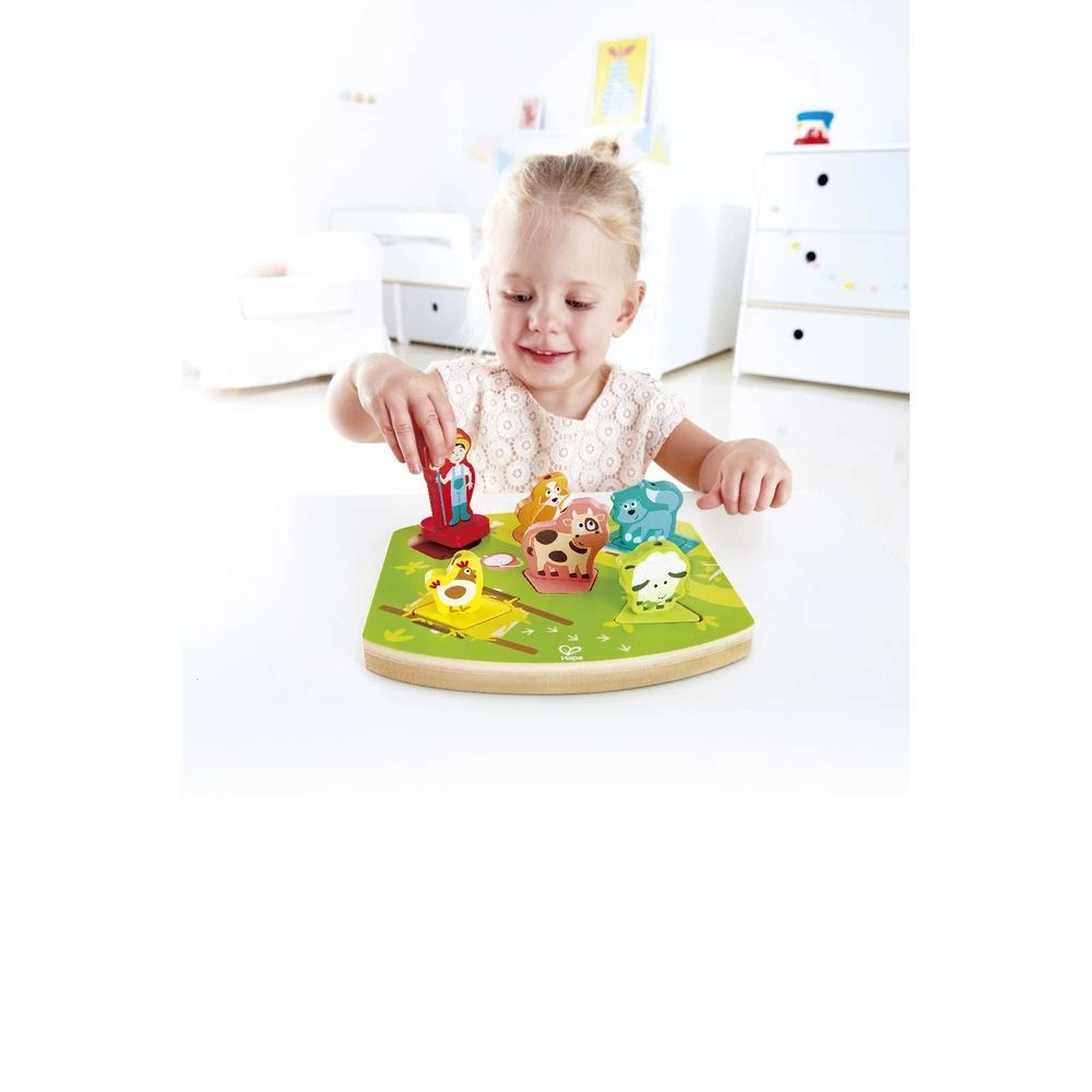 3 Hape Farmyard Sound Puzzle, 3 of 4