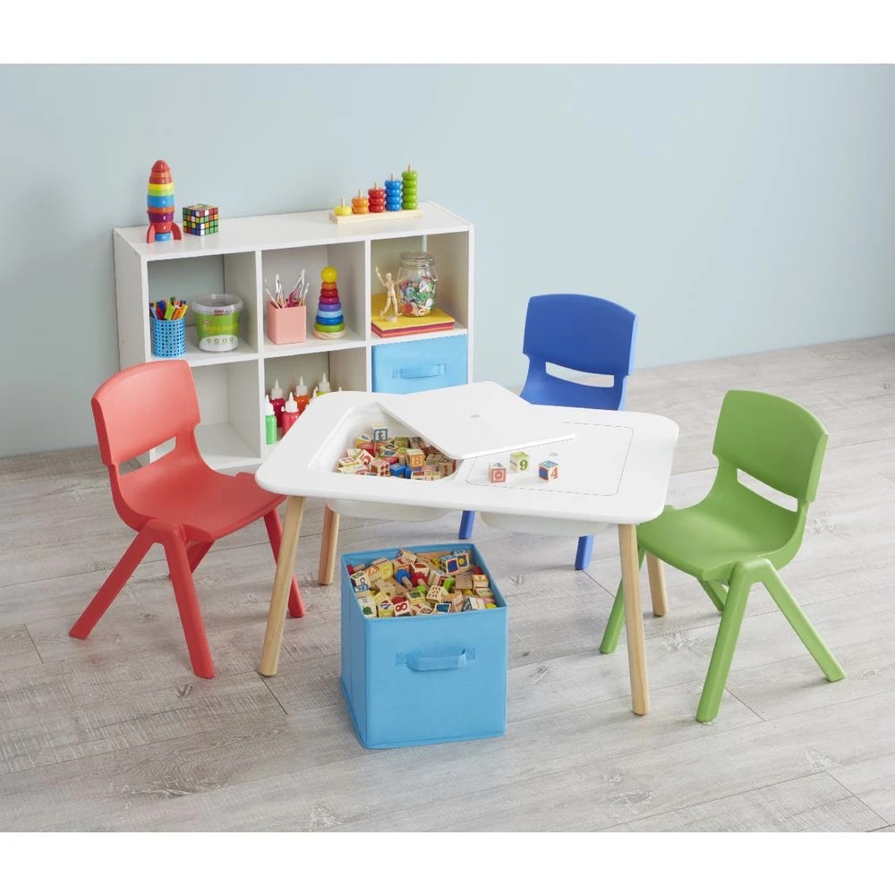 4 6 Cube Bookcase White Kids Storage & Furniture, 4 of 4