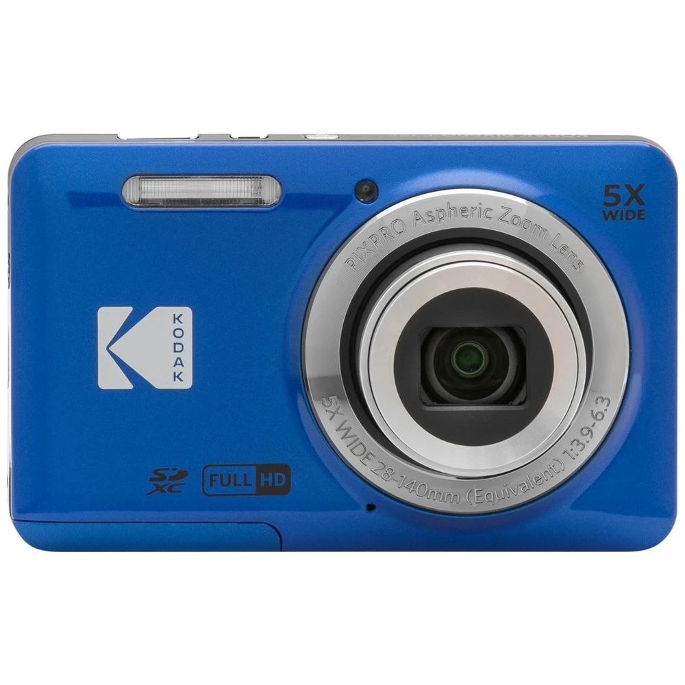1 Kodak FZ55 16MP Digital Camera Blue, 1 of 10