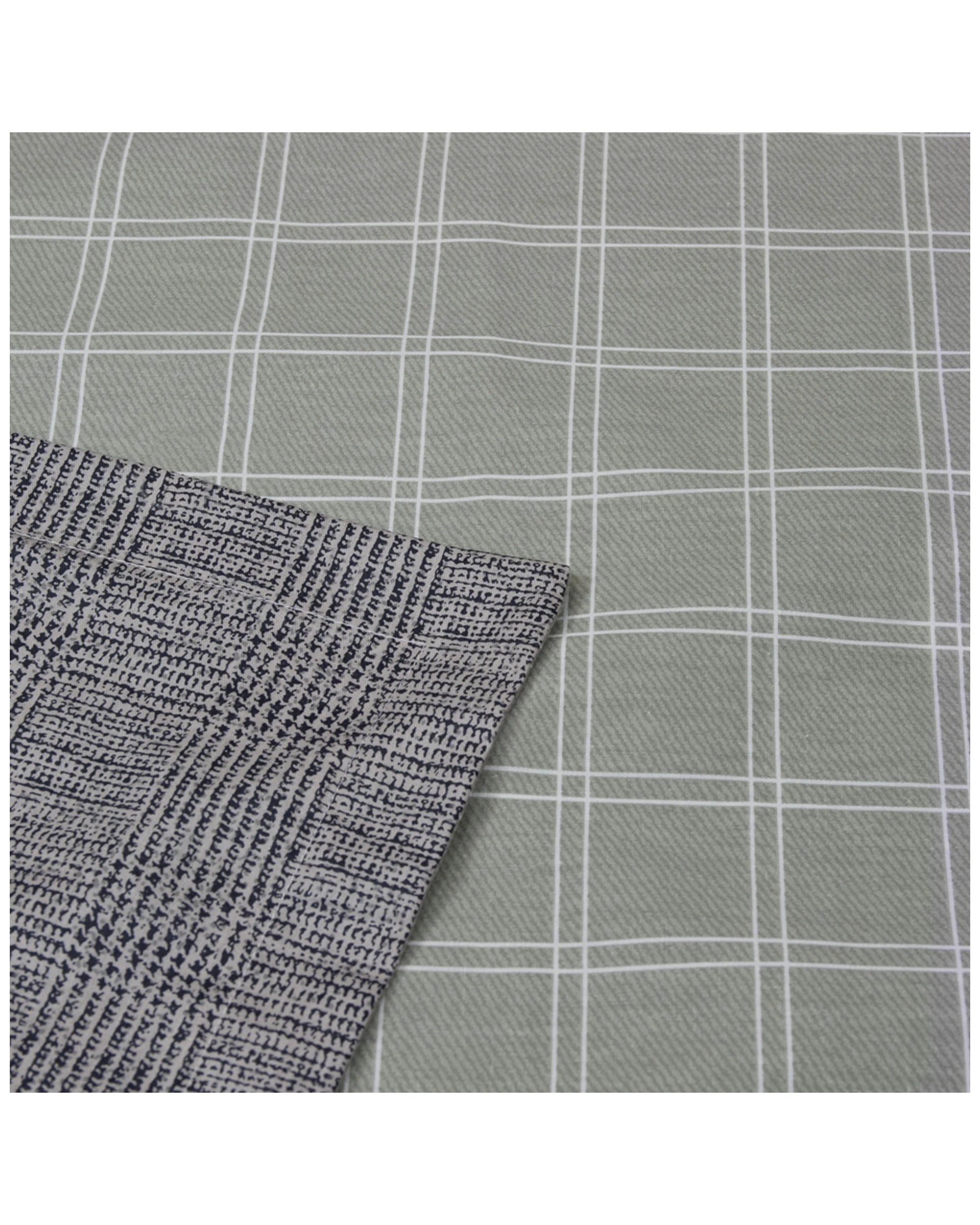 2 ARDOR Harlan King Quilt Cover Set Cotton Pillow Case Duvet Cover Bedding - King Bed - Grey, 2 of 3