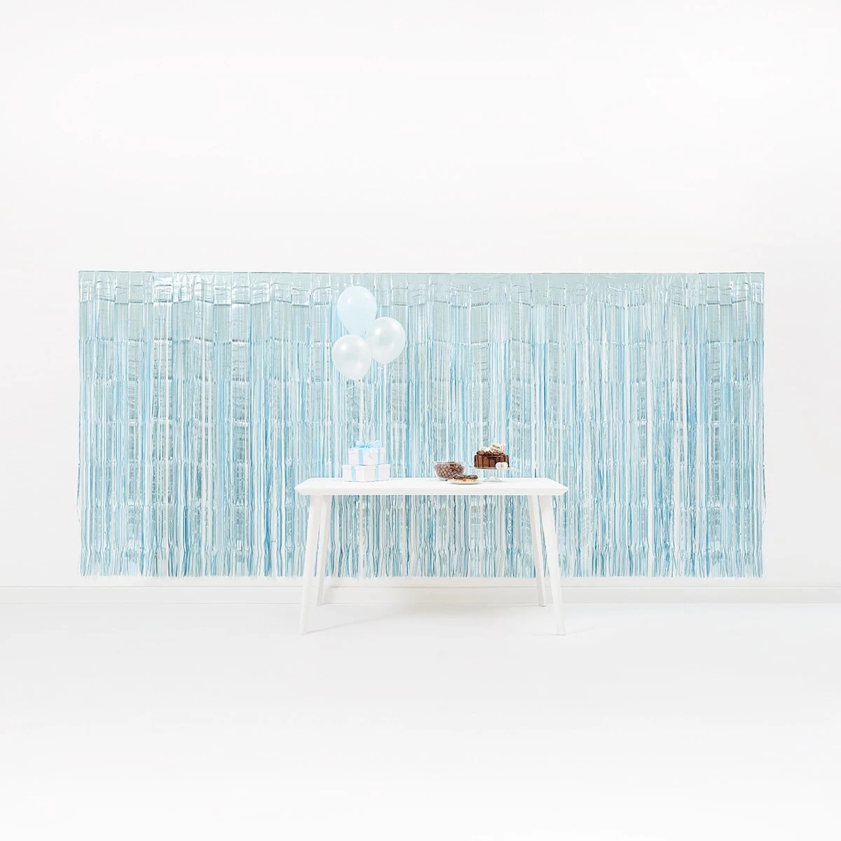 1 Matte Blue Foil Backdrop, 1 of 5