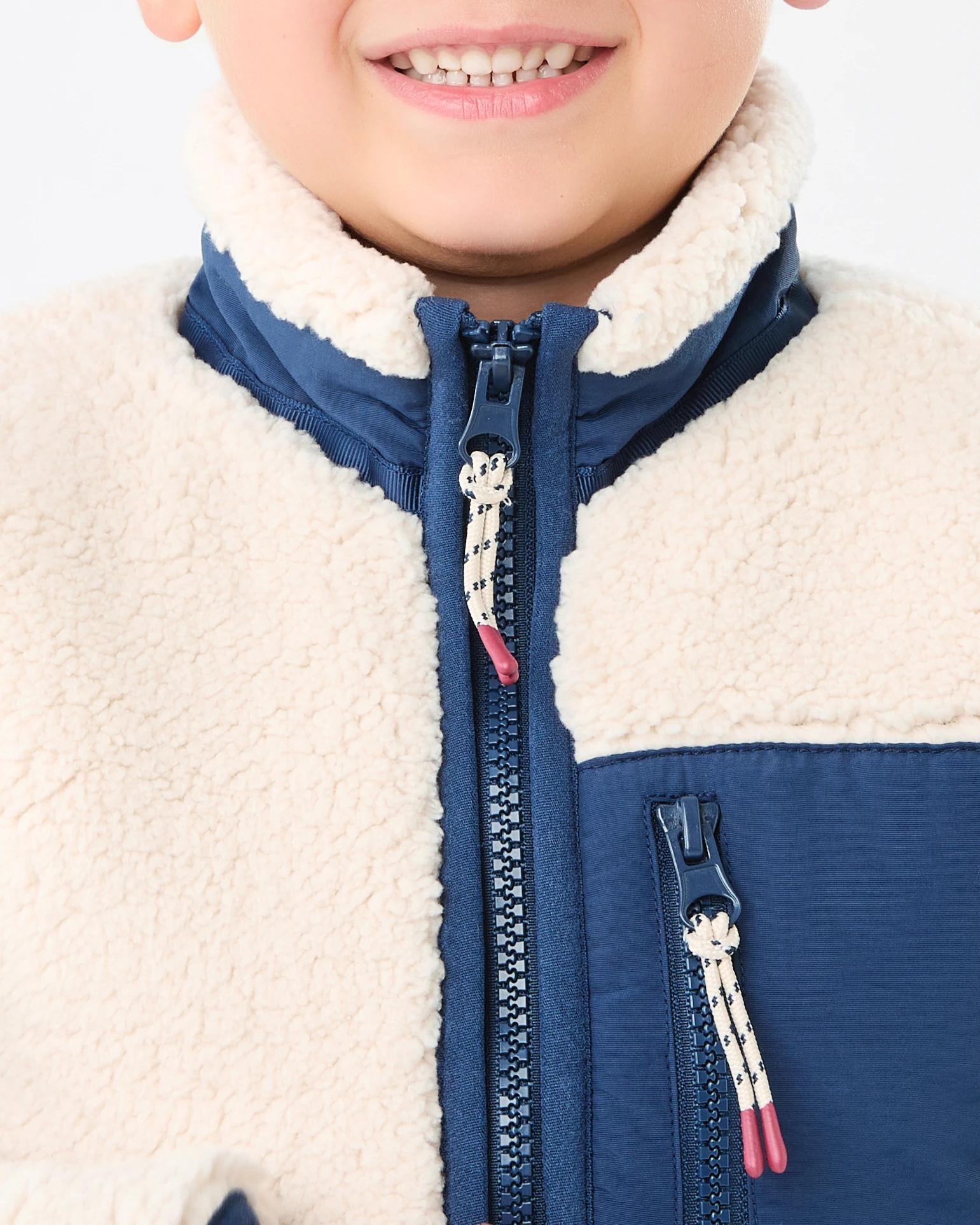 4 Sherpa Jacket Pmc Chalk, 4 of 9