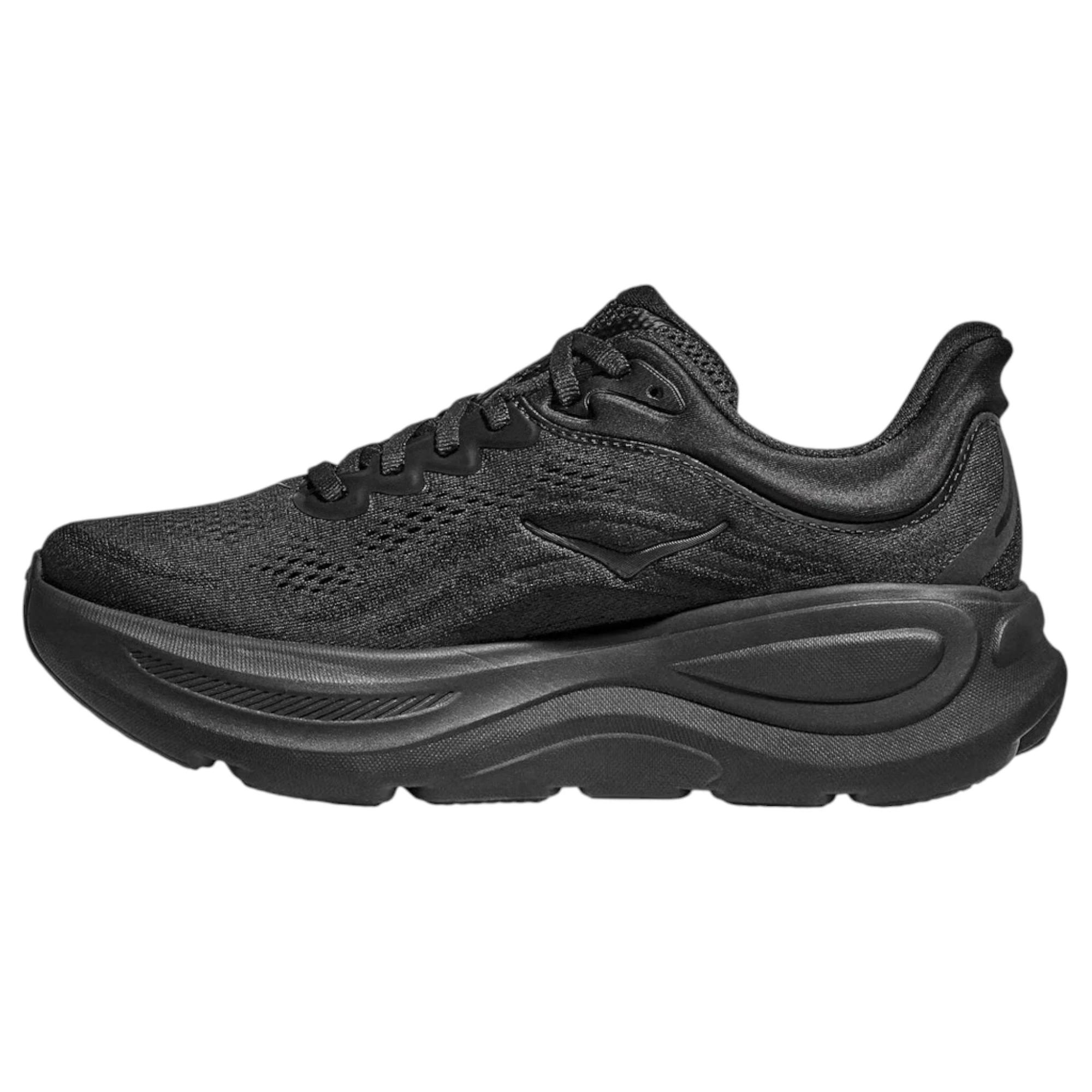 5 Hoka Mens Bondi 9 Athletic Running Shoes BLACK, 5 of 7