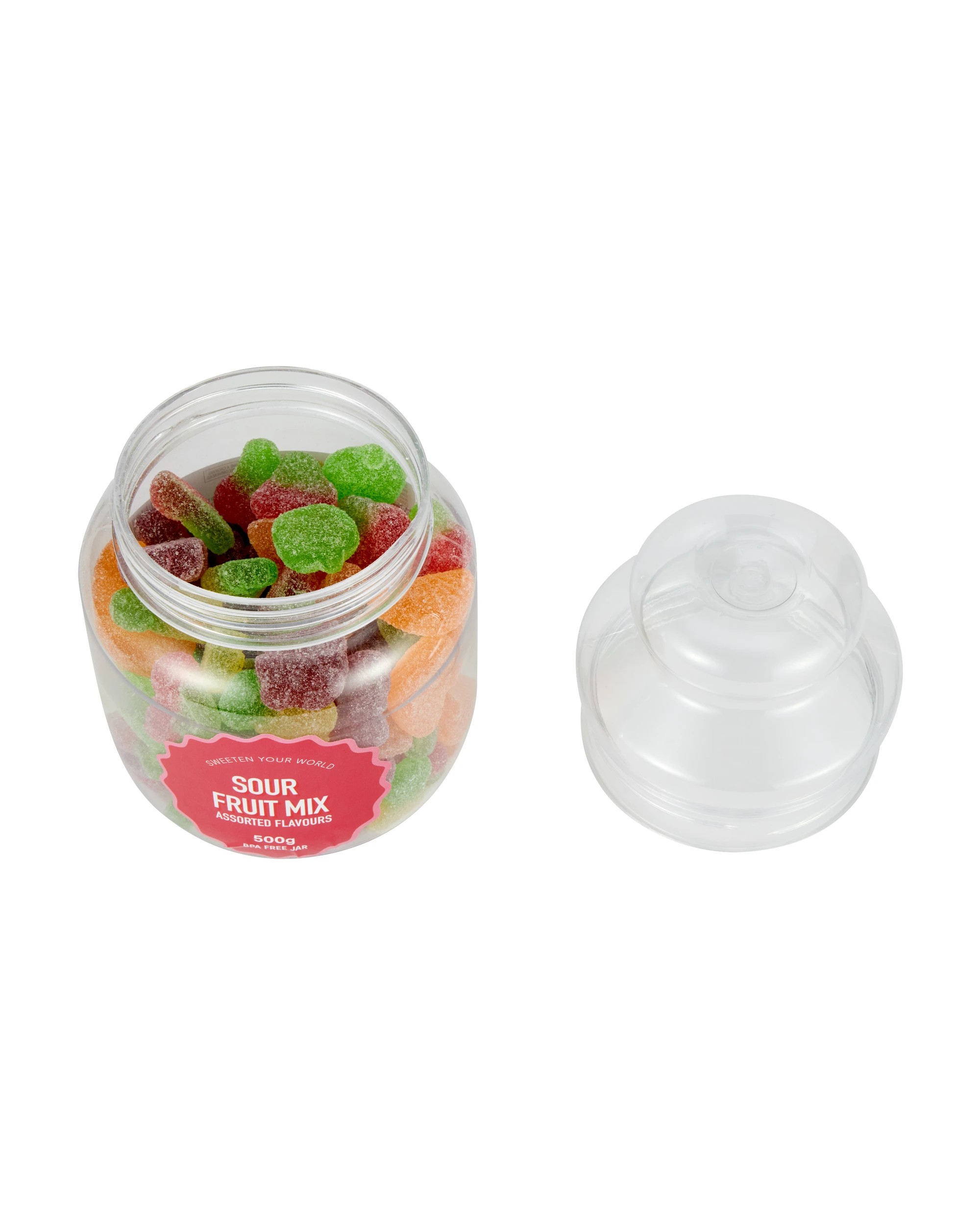 3 Assorted Flavours Sour Fruit Mix 500g, 3 of 5